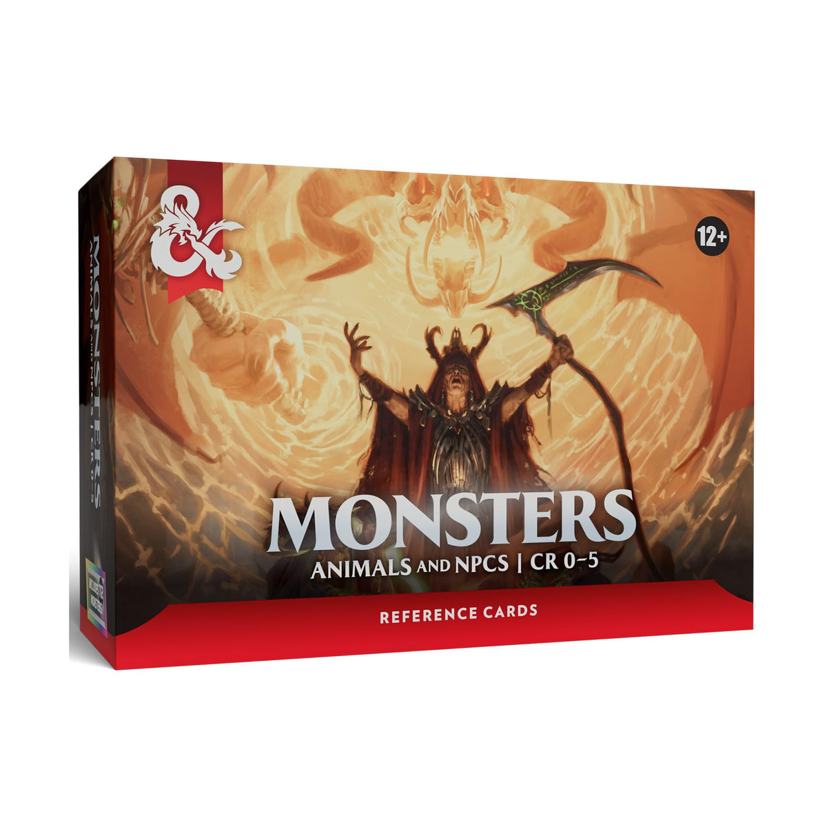 Dungeons & Dragons Reference Cards - Monsters (Animals and NPCs) | 112 Monsters, English