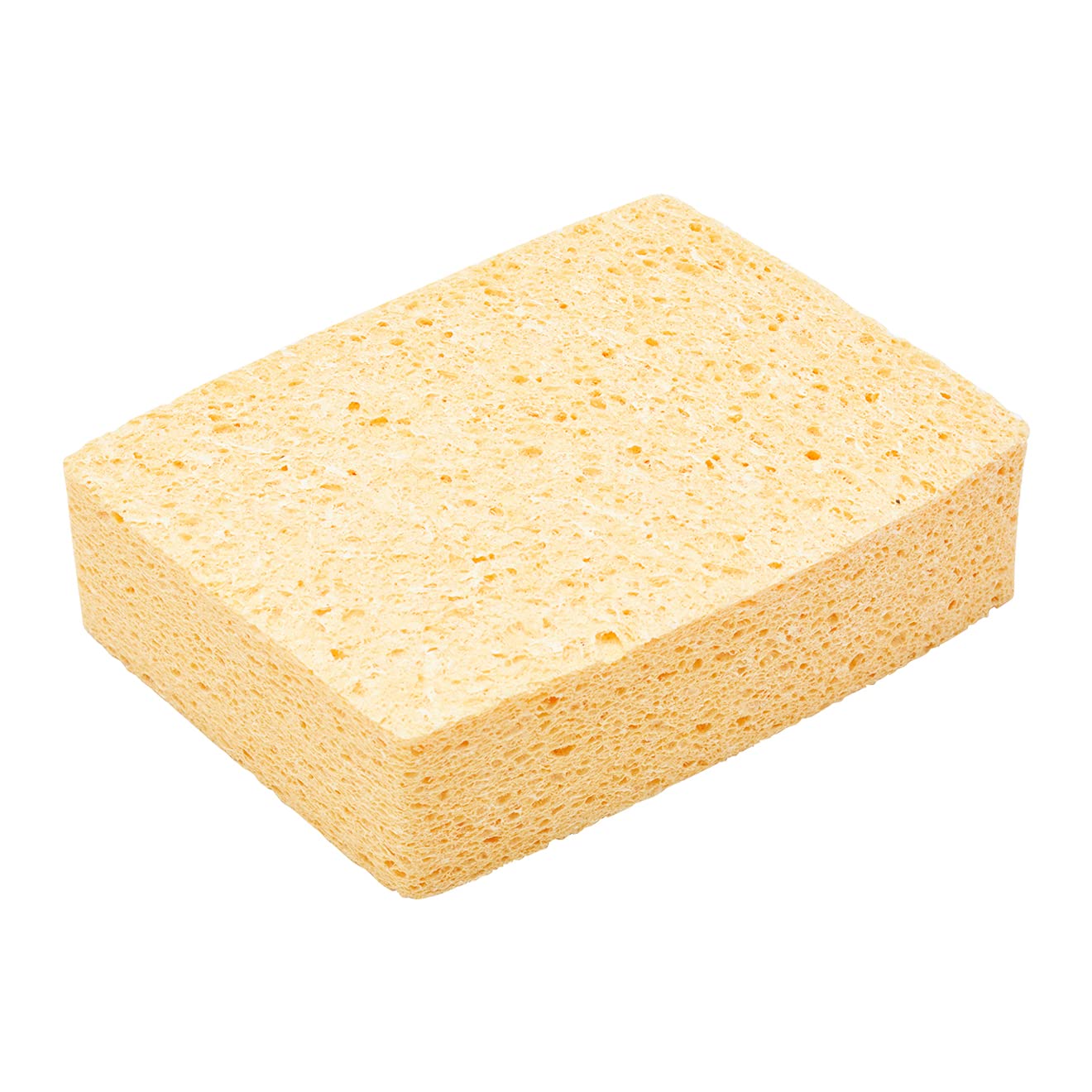 ProDec Super Absorbent Cellulose Sponge - Holds 20x Its Weight in Water | 150 x 115 x 40mm | Yellow 1