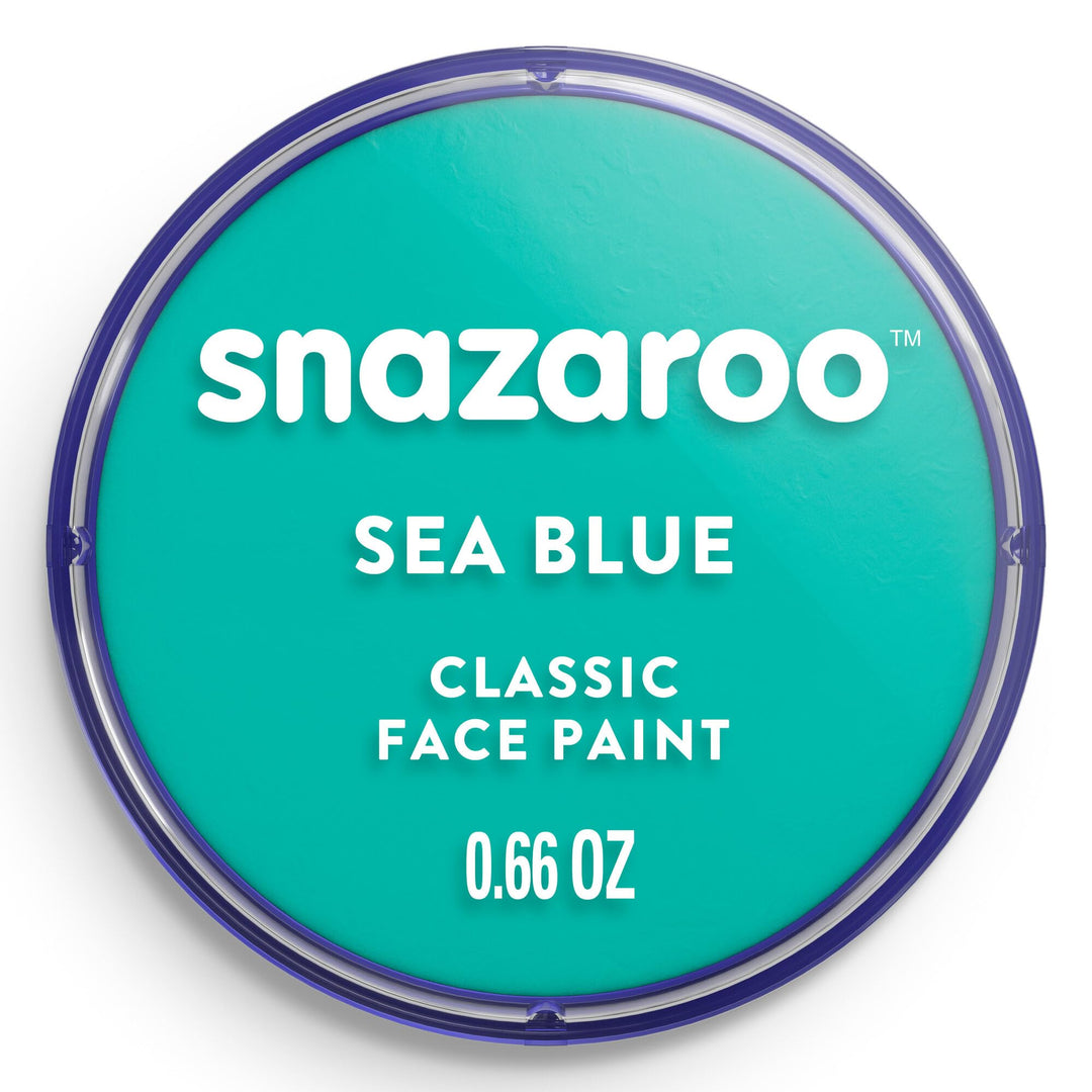 Snazaroo - Sea Blue Classic Face and Body Paint (18ml)