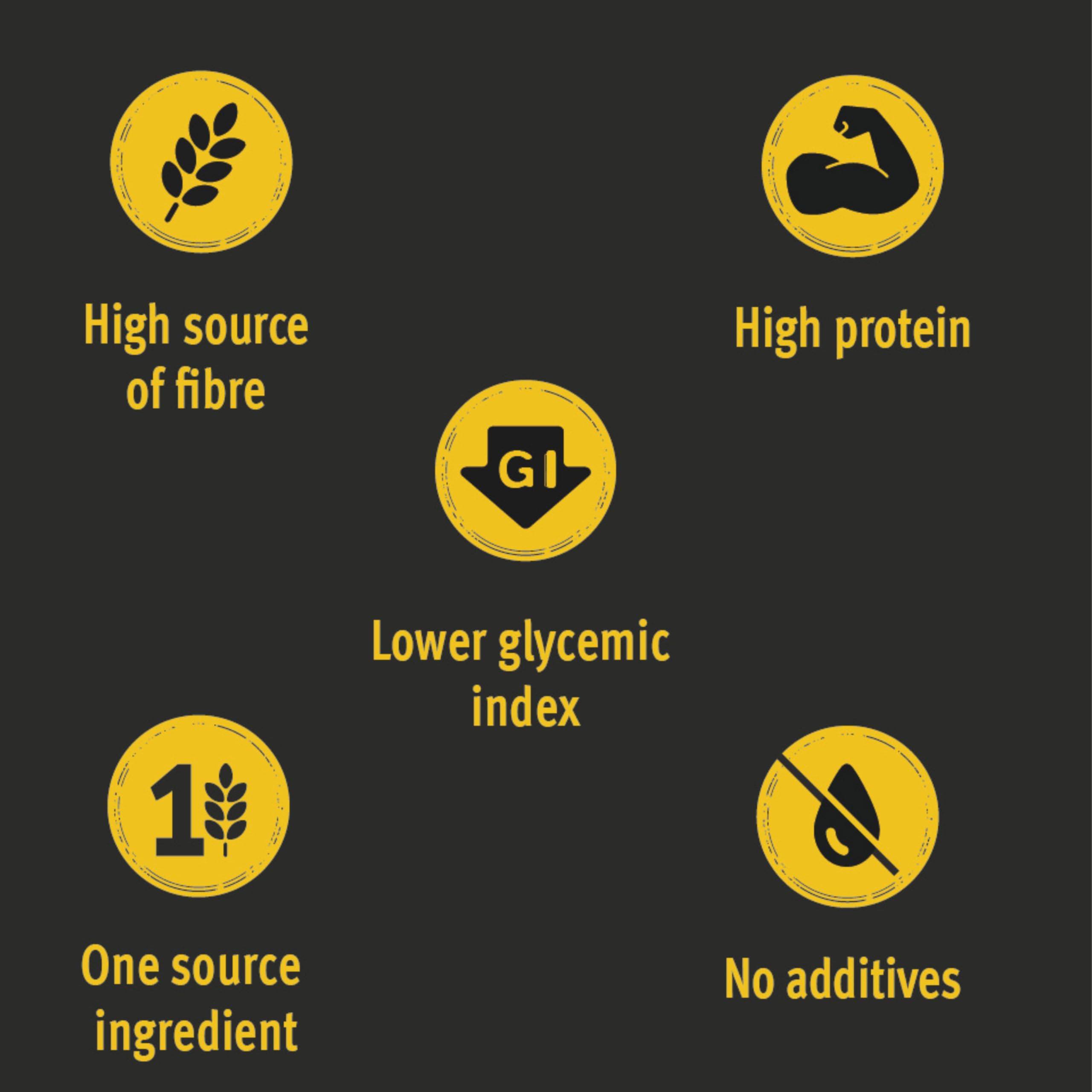 Garofalo High Protein Fusilli Pasta - 19g Protein, 12g Fibre | 500g Pack