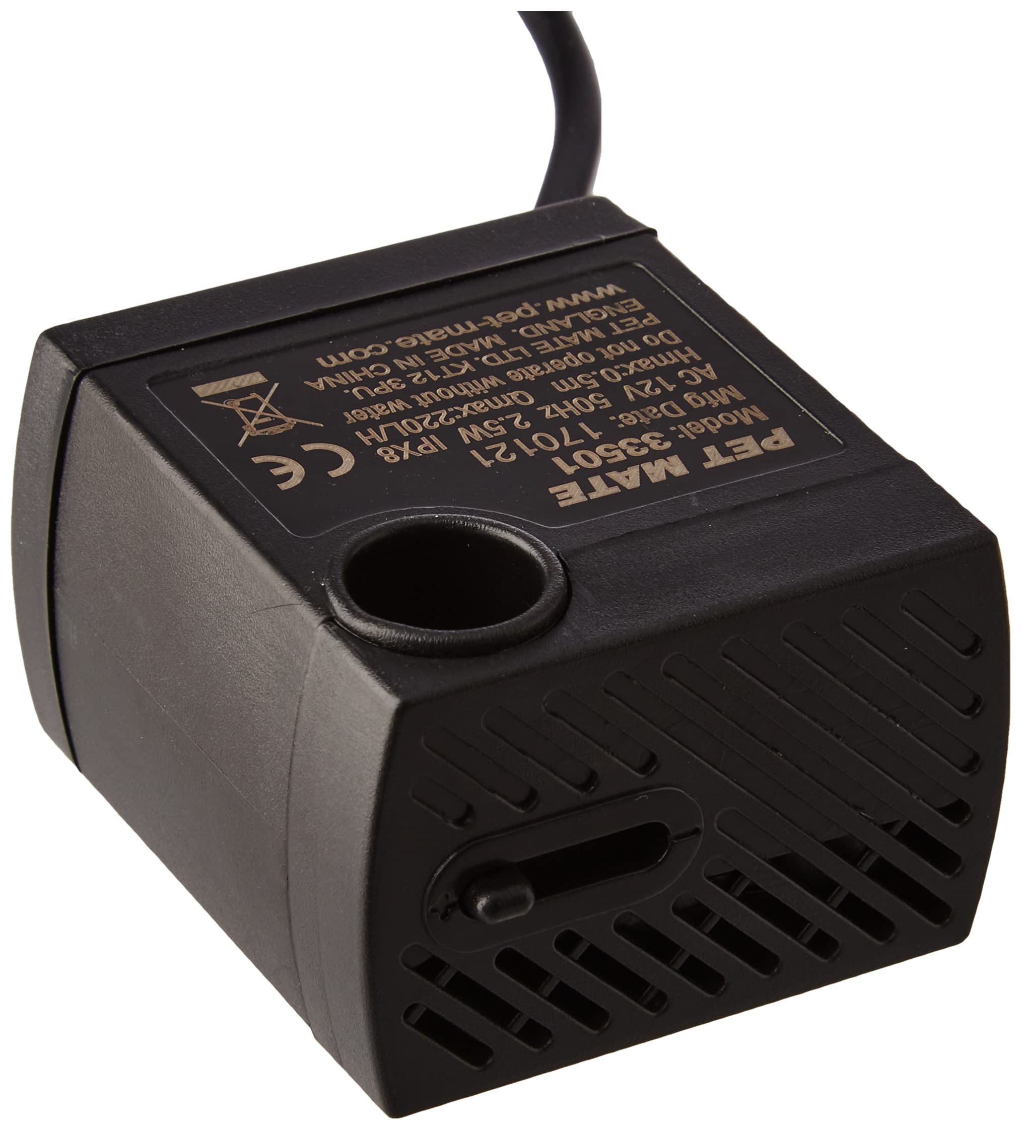 Cat Mate Replacement Pump for Pet Fountains - Model 354 | Compatible with Dog Mate 4