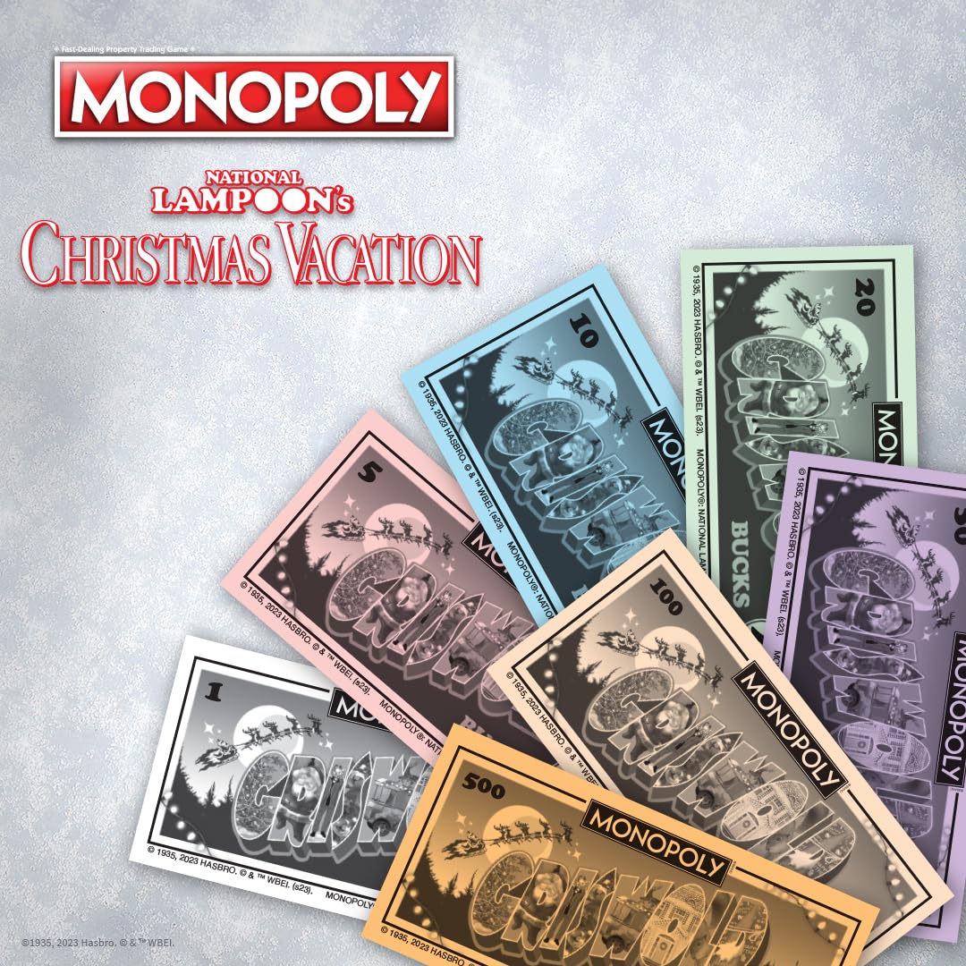 USAOPOLY Monopoly National Lampoon's Christmas Vacation Board Game