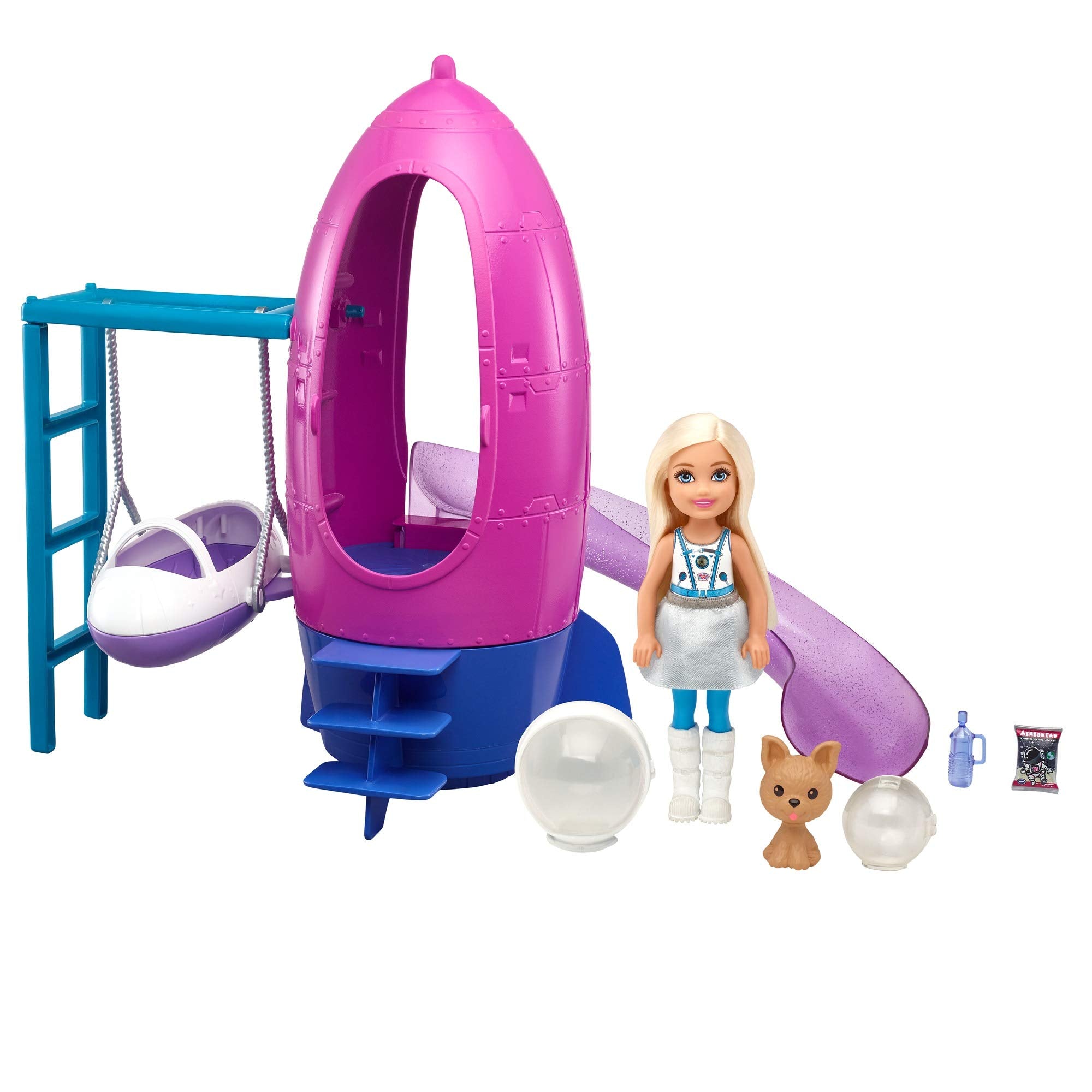 Barbie Space Discovery Chelsea Doll & Rocket Ship Playset with Puppy - Ages 3 to 7 7