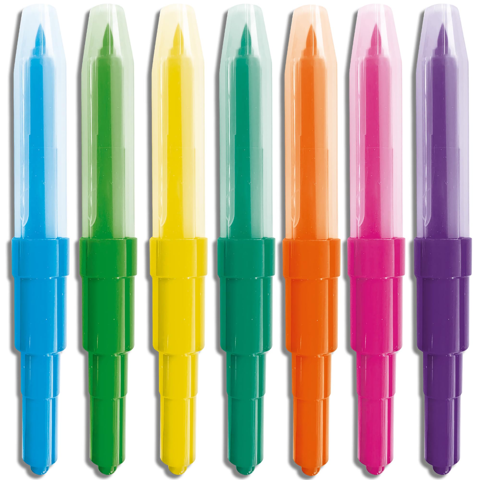 SES Creative Blow Airbrush Pens - Set of 7 Assorted Colours | Washable | Ages 5+ 3