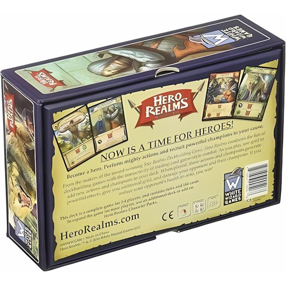 White Wizard Games Hero Realms WWG500 - Fantasy Deckbuilding Card Game for 1-4 Players 3