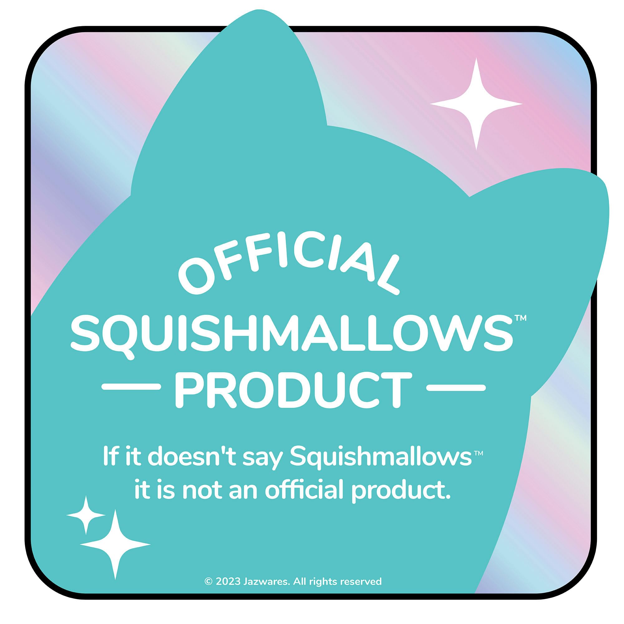 Squishmallows Original 16 Inch - John-John the Blue Dino