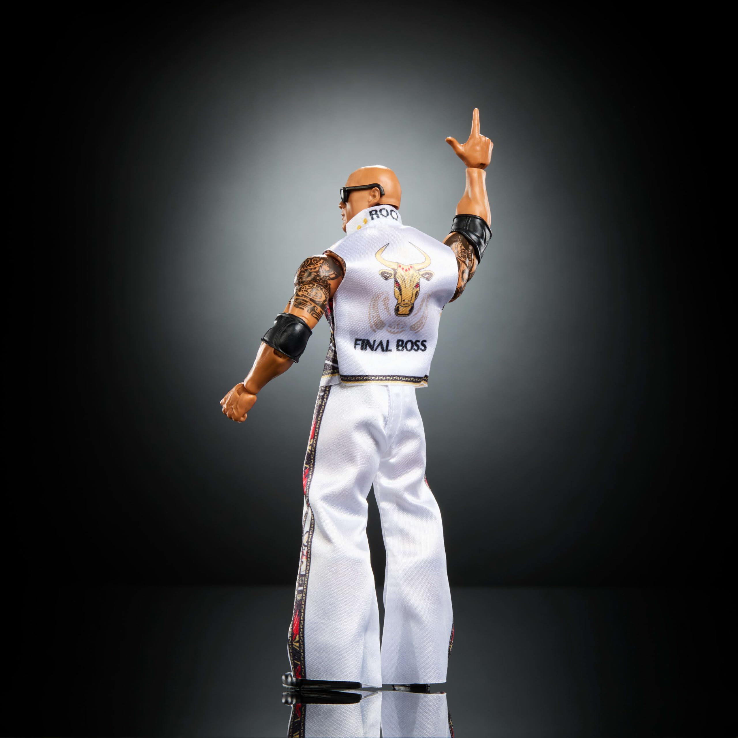WWE Ultimate Edition The Rock Final Boss Action Figure with Accessories | 6-inch | Mattel 5
