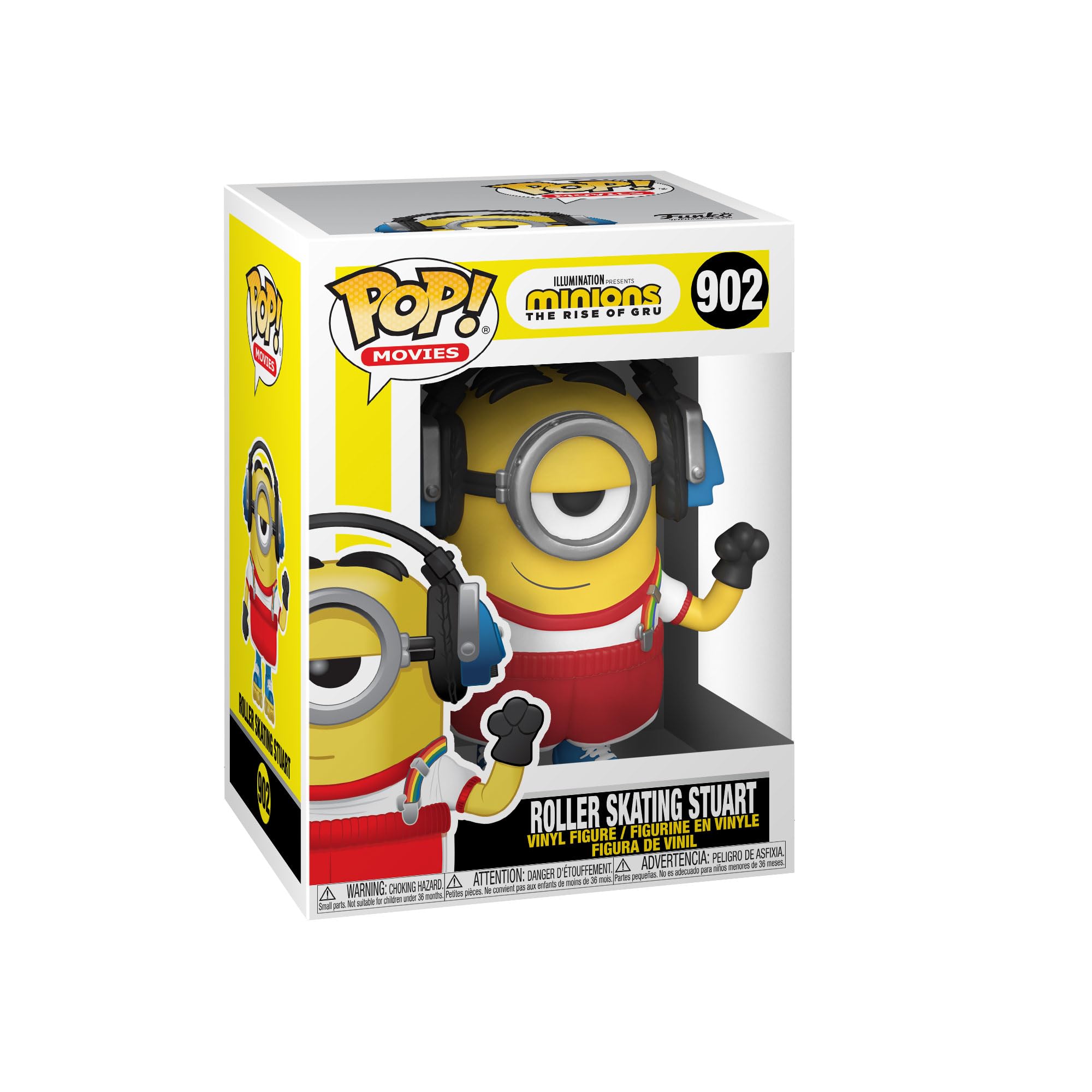 Funko Minions 2: Roller Skating Stuart Vinyl Figure - 3.75 Inch 1