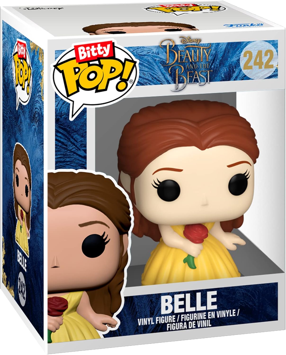 Funko Bitty POP! Disney Princess - Belle, Pocahontas, Jasmine & Mystery Figure Vinyl Set 25