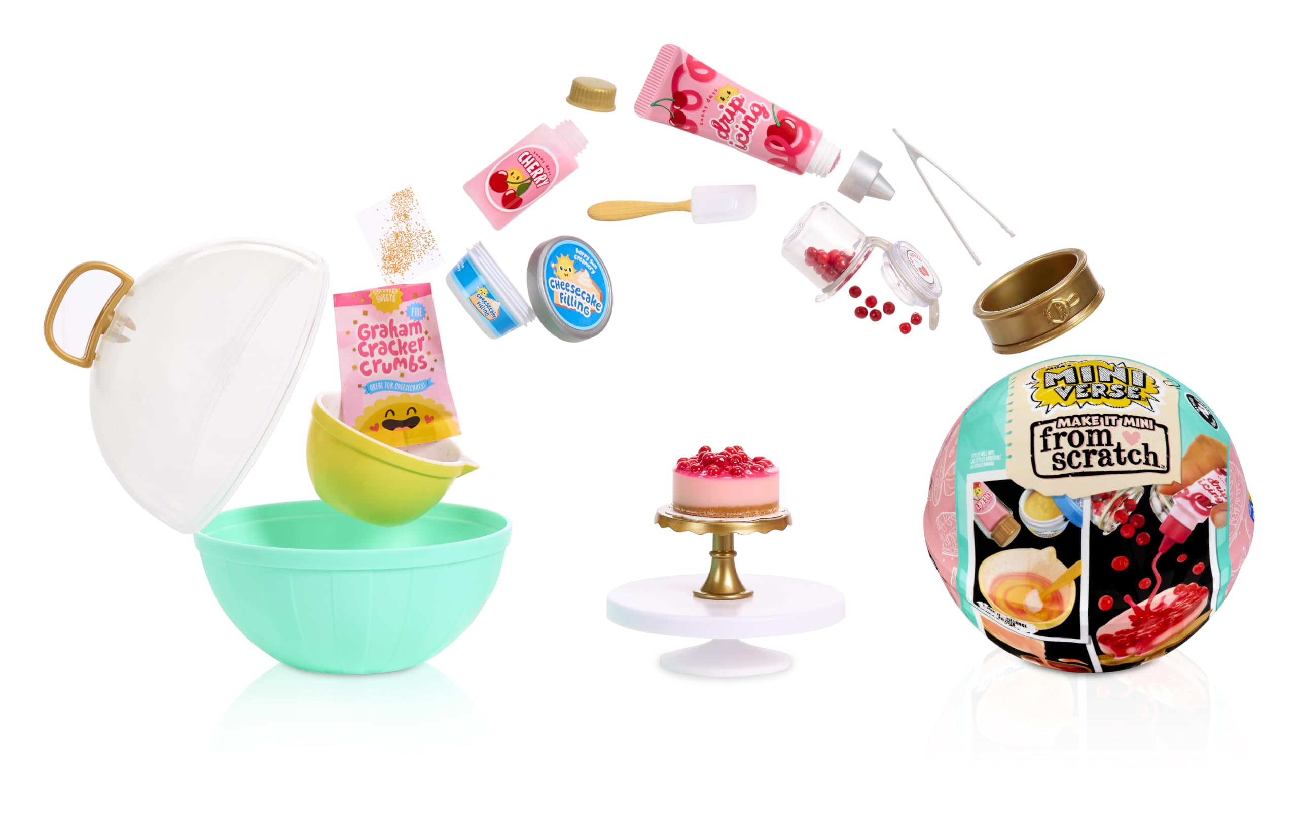 MGA's Miniverse Make It Mini from Scratch Series 2 - DIY Mini Collectible Baking Set