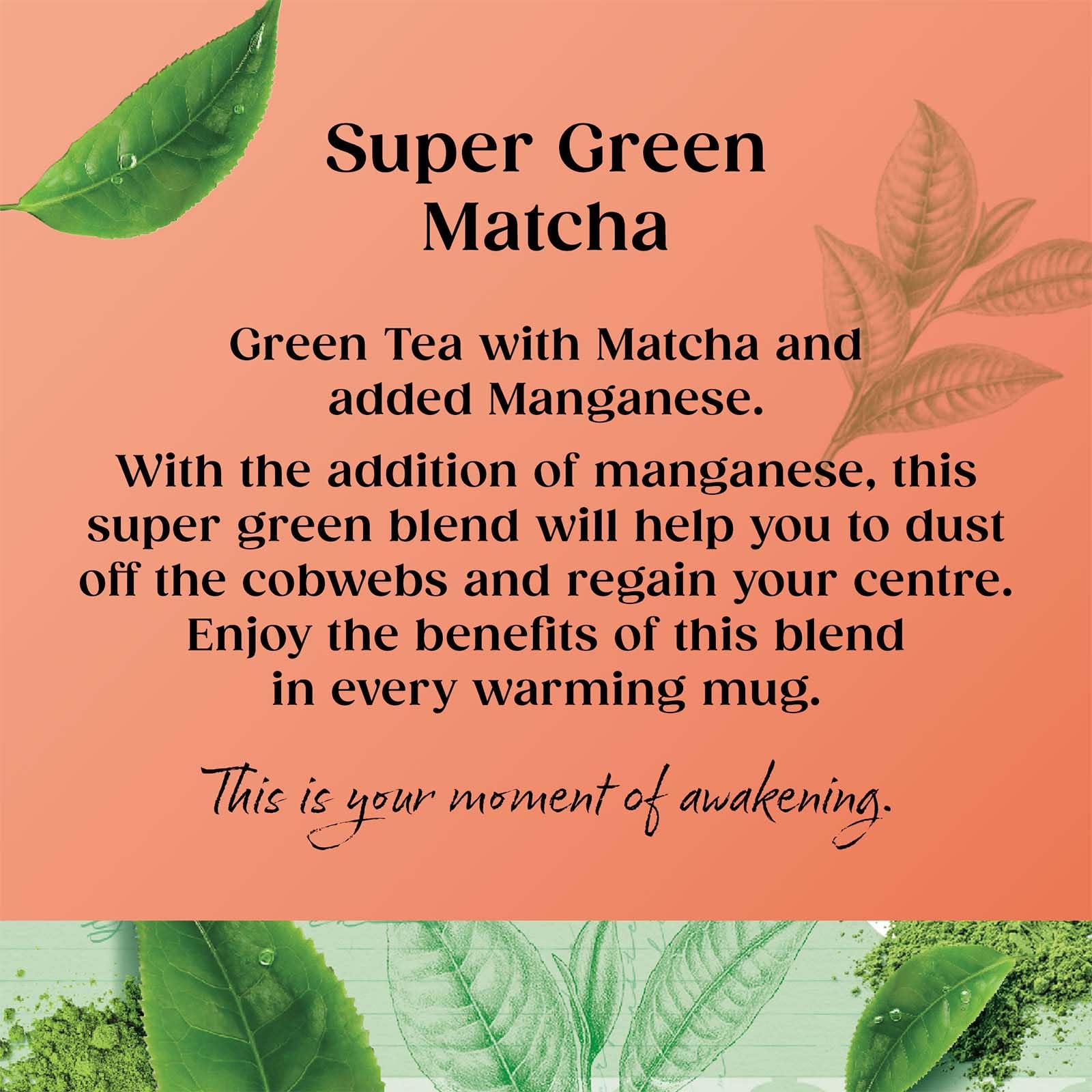 Twinings Superblends Super Green Matcha Tea, 80 Tea Bags (4 x 20) 8