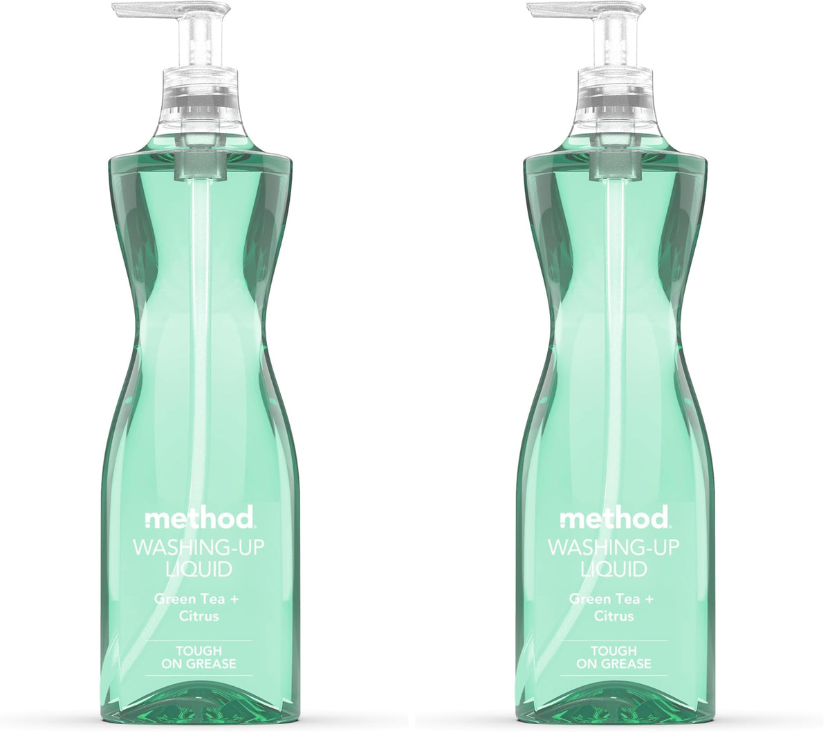 Method Washing-Up Liquid, Green Tea & Citrus - 2 x 532 ml