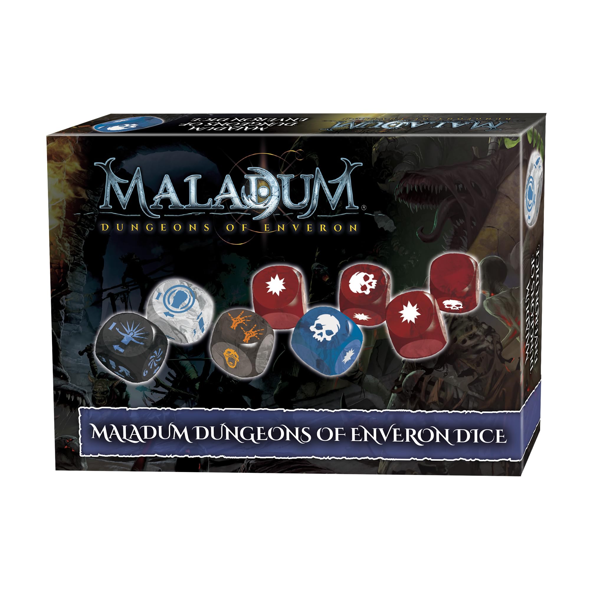 Battle Systems Maladum Dungeons of Enveron Dice Booster Pack 1