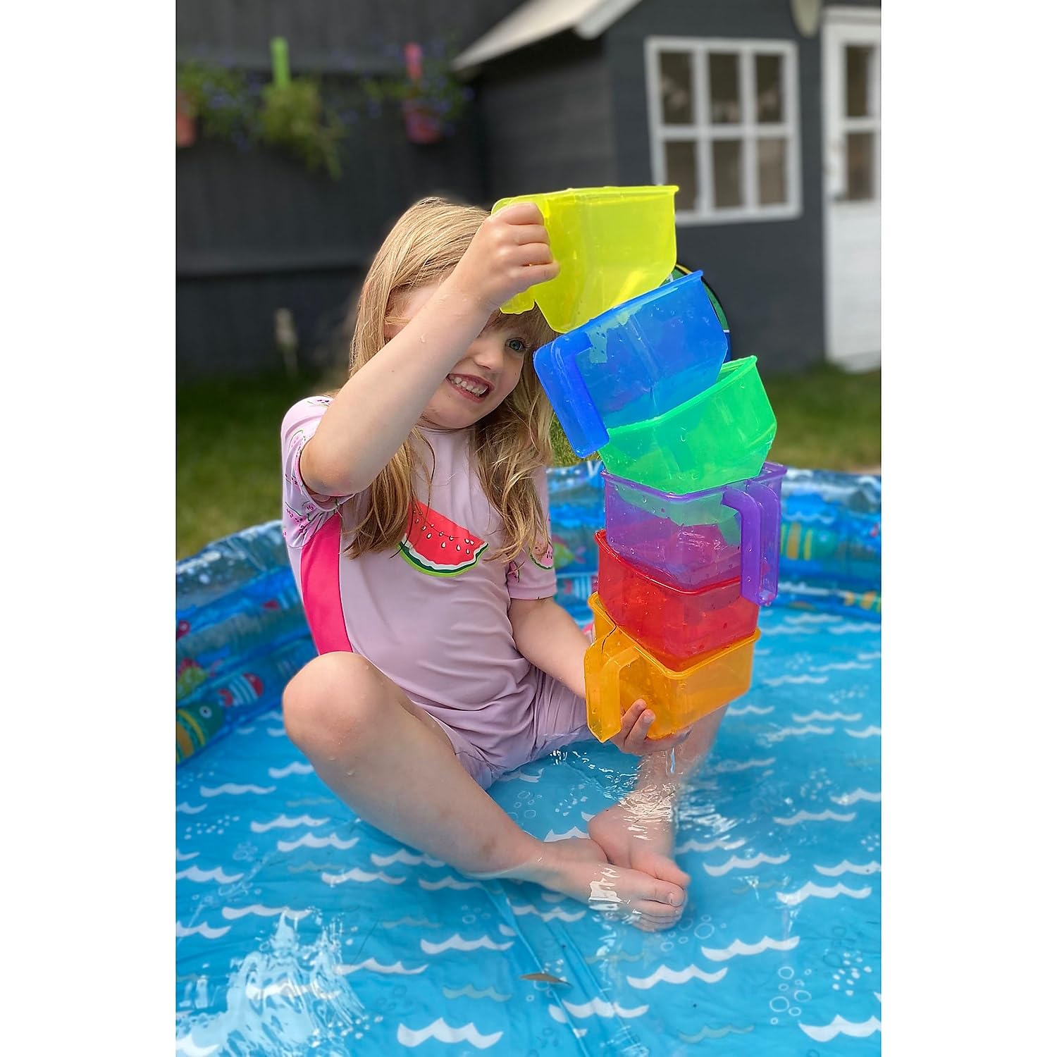 tickit Translucent Colour Funnels - Set of 6 | Early STEM & Motor Skills | Ages 18m+ 7