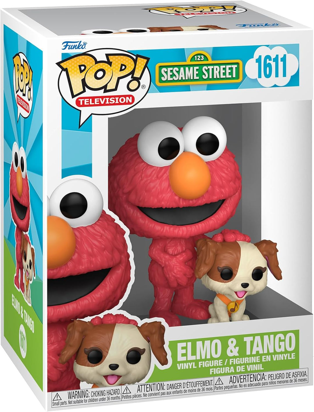 Funko Pop! TV - Sesame Street Elmo and Tango Vinyl Figure (80143)