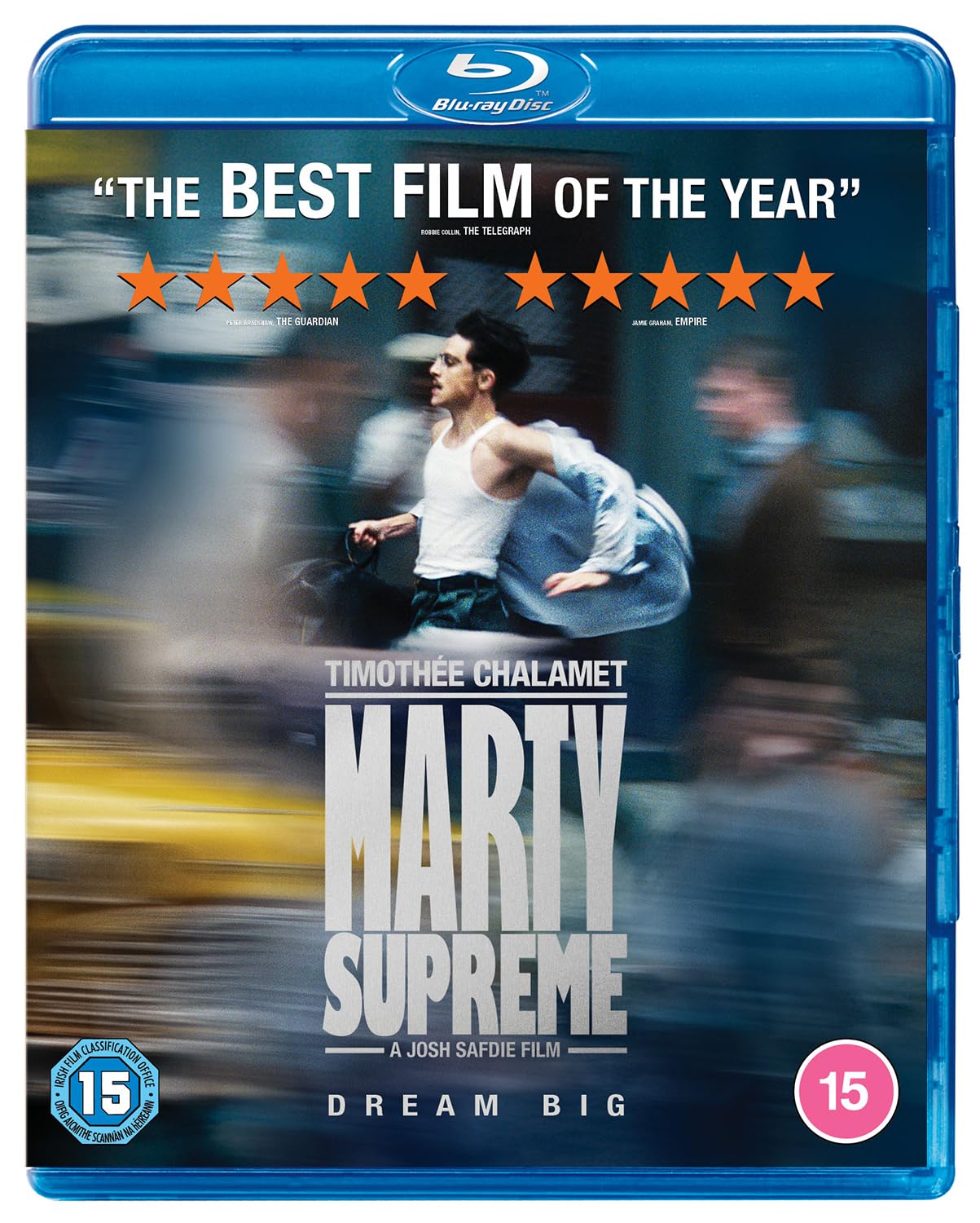 MARTY SUPREME BLU-RAY