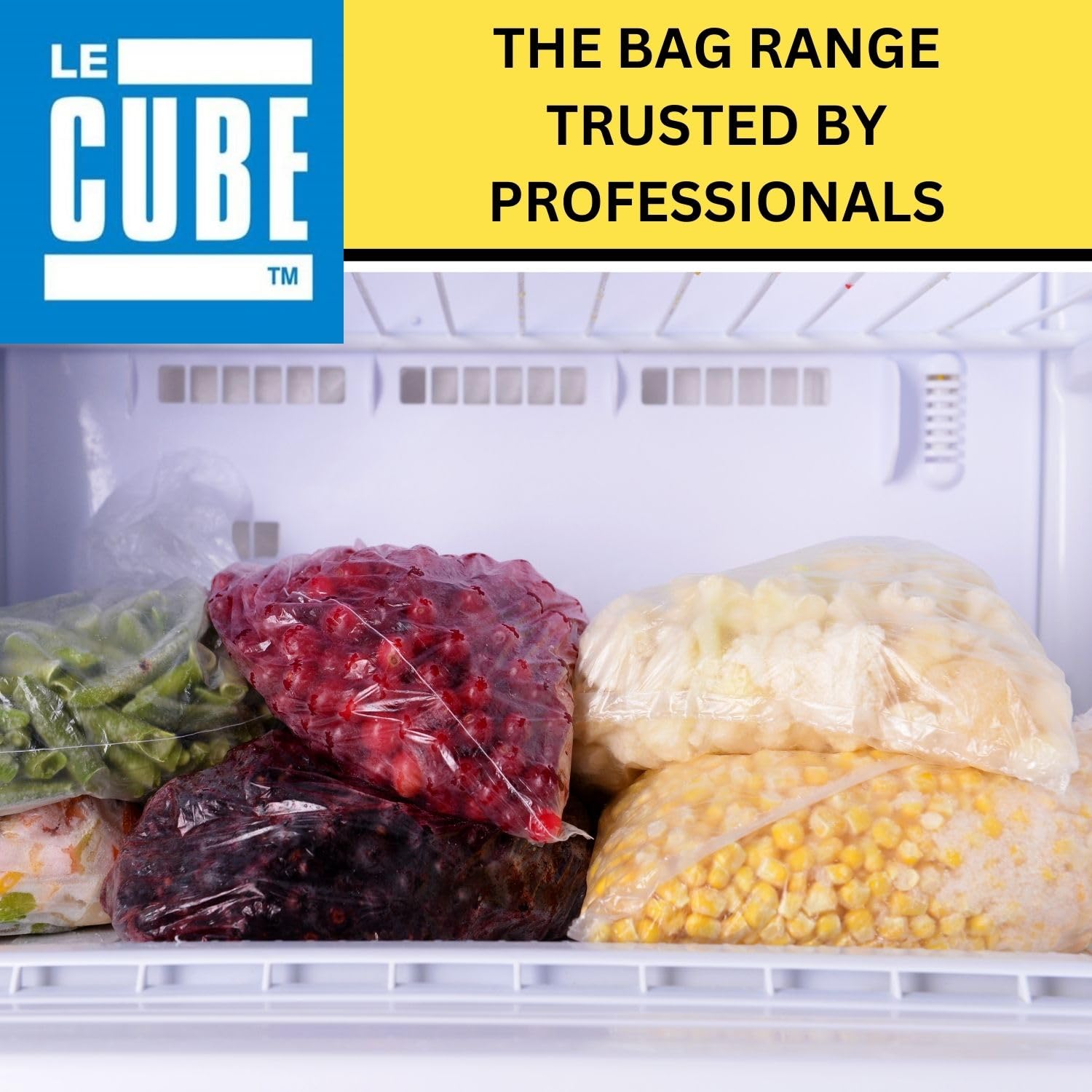 CATERPACK BY ROBINSON YOUNG Freezer Bags - 200 Count Pack with Twist Ties for Food Storage 4