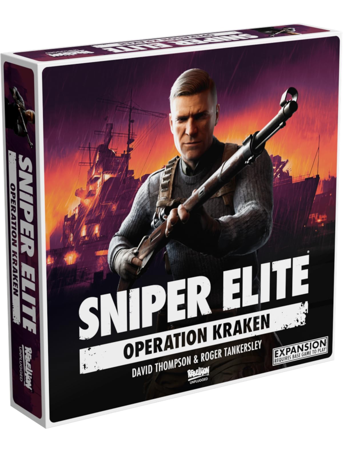 Rebellion Unplugged Sniper Elite: Operation Kraken Board Game Expansion | 14+ Age Range | English 1