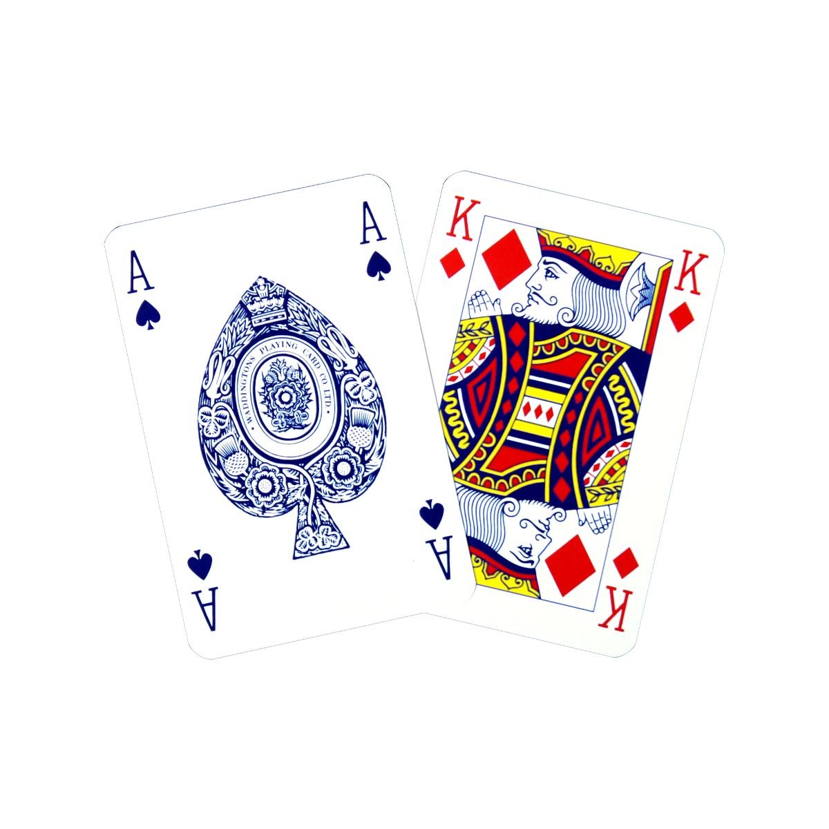 Waddingtons Number 1 Playing Cards - Union Jack Design | Linen Finish | Unisex Adult 6