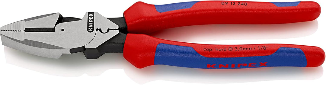 KNIPEX - Lineman's Pliers 240 mm (09 12 240) High-Performance Hand Tool