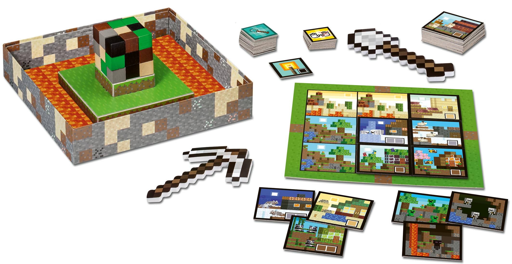 Ravensburger Minecraft Builders & Biomes Junior Board Game 9