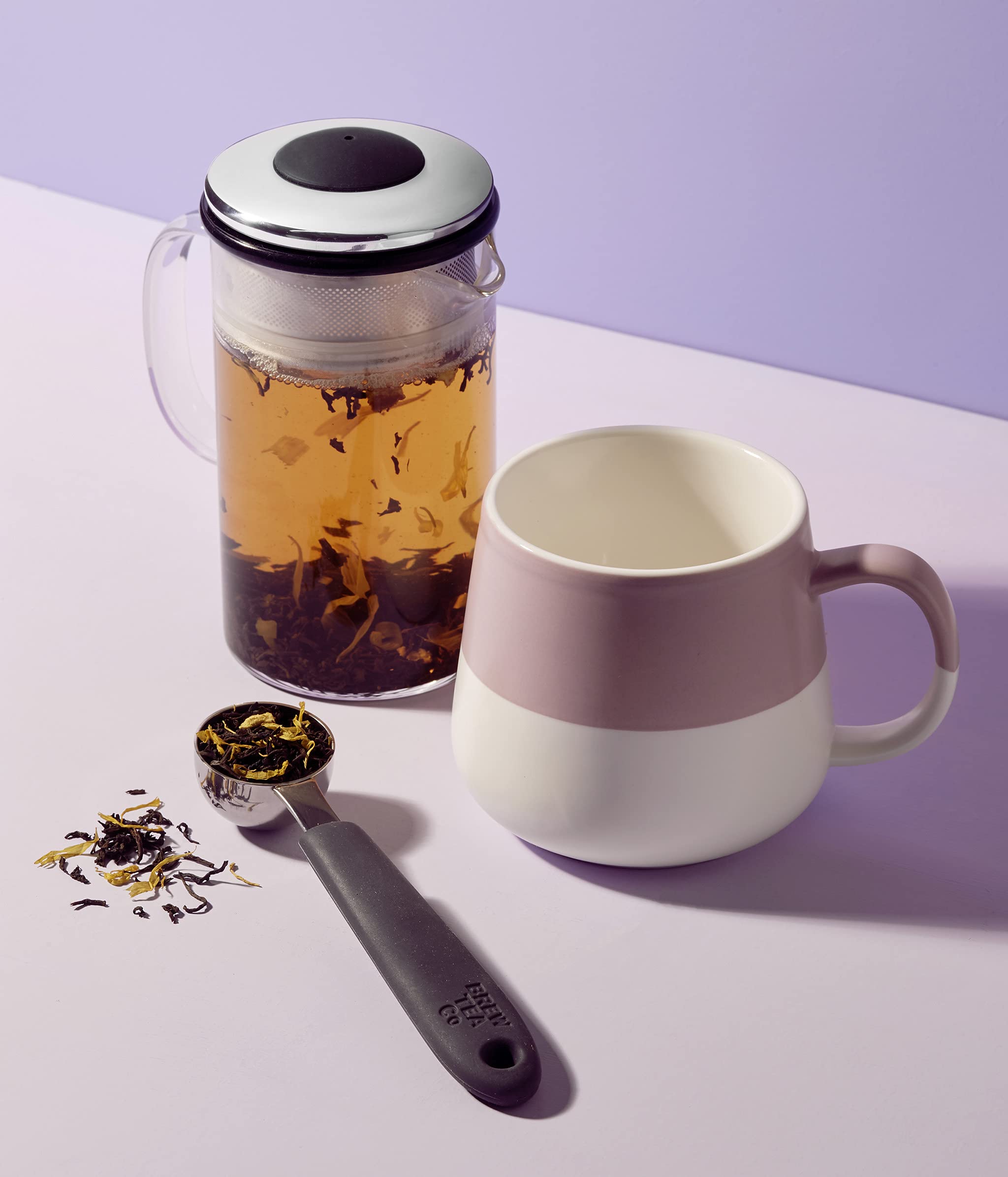 Brew Tea Co Earl Grey Loose Leaf Black Tea - Light & Fragrant, Bergamot Infused | 150g Tin 6