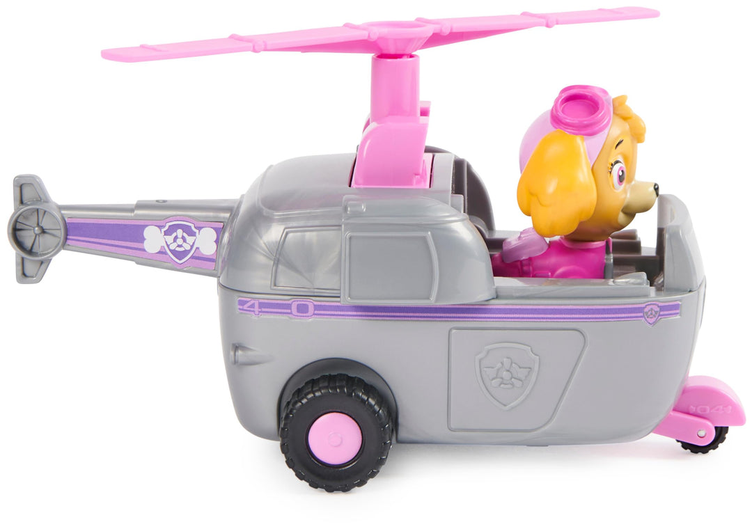 Paw Patrol Skye's Helicopter with Collectible Action Figure - Vehicle Toy for Kids 3+