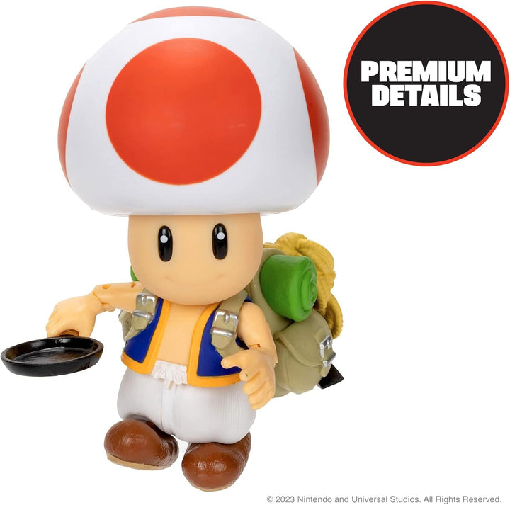 Super Mario Movie 5" Toad Figure