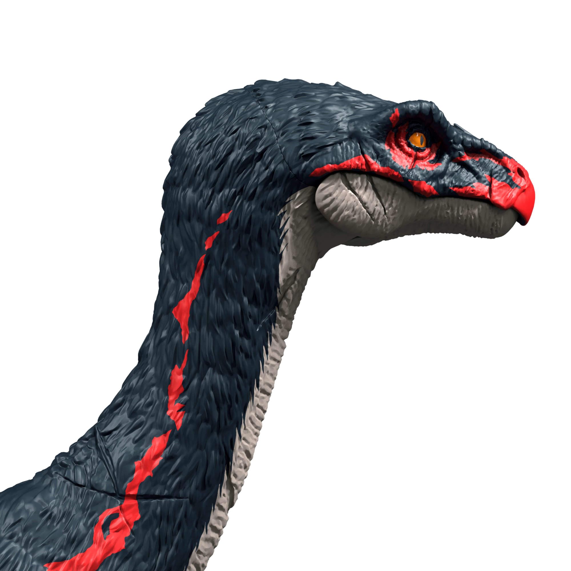Mattel Jurassic World Chaos Theory Slash N Roar Therizinosaurus Dinosaur Toy | Multicolor | Ages 4+ 6