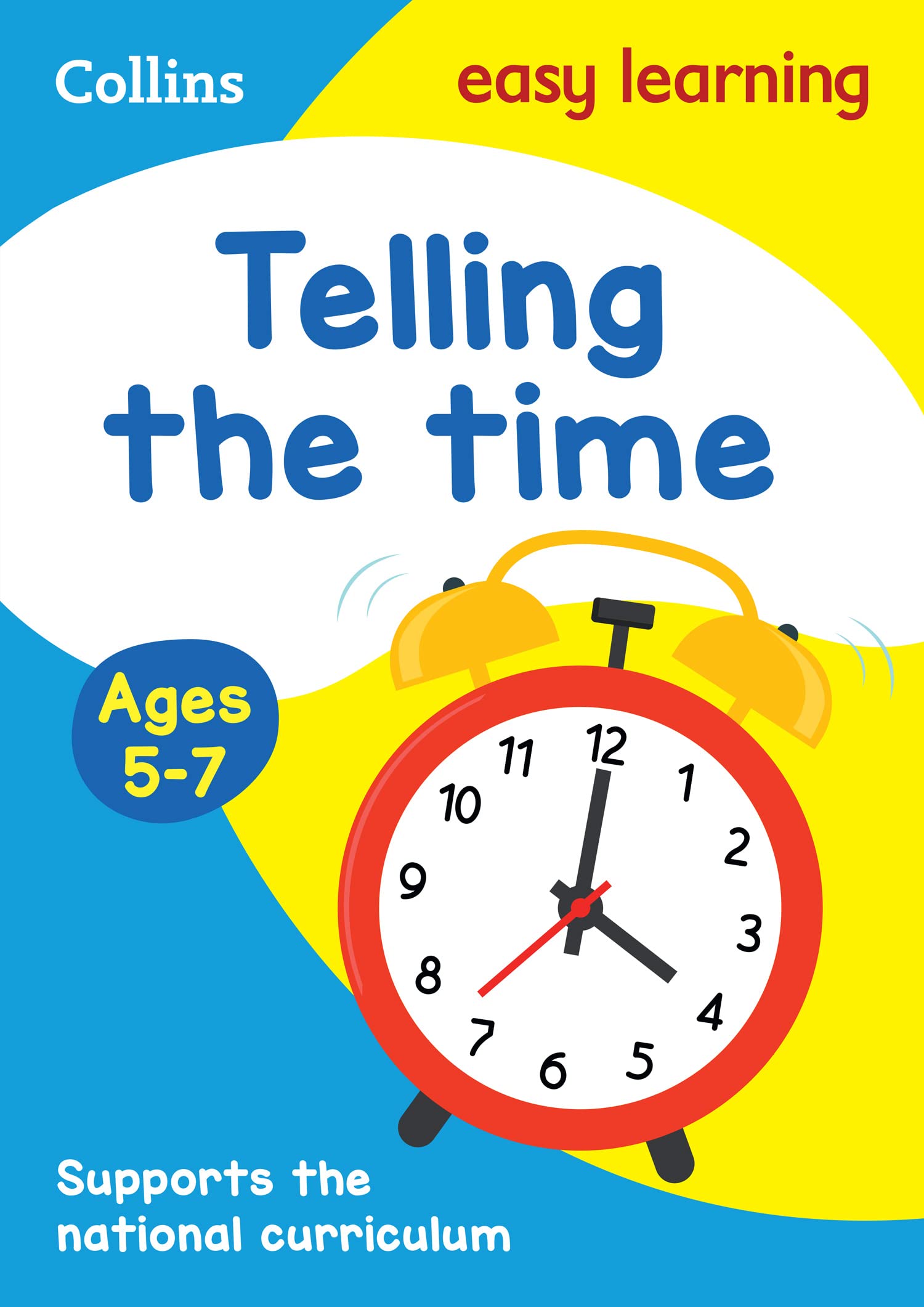 Collins Easy Learning Telling the Time Activity Book for Ages 5-7 | KS1 Home Learning 1