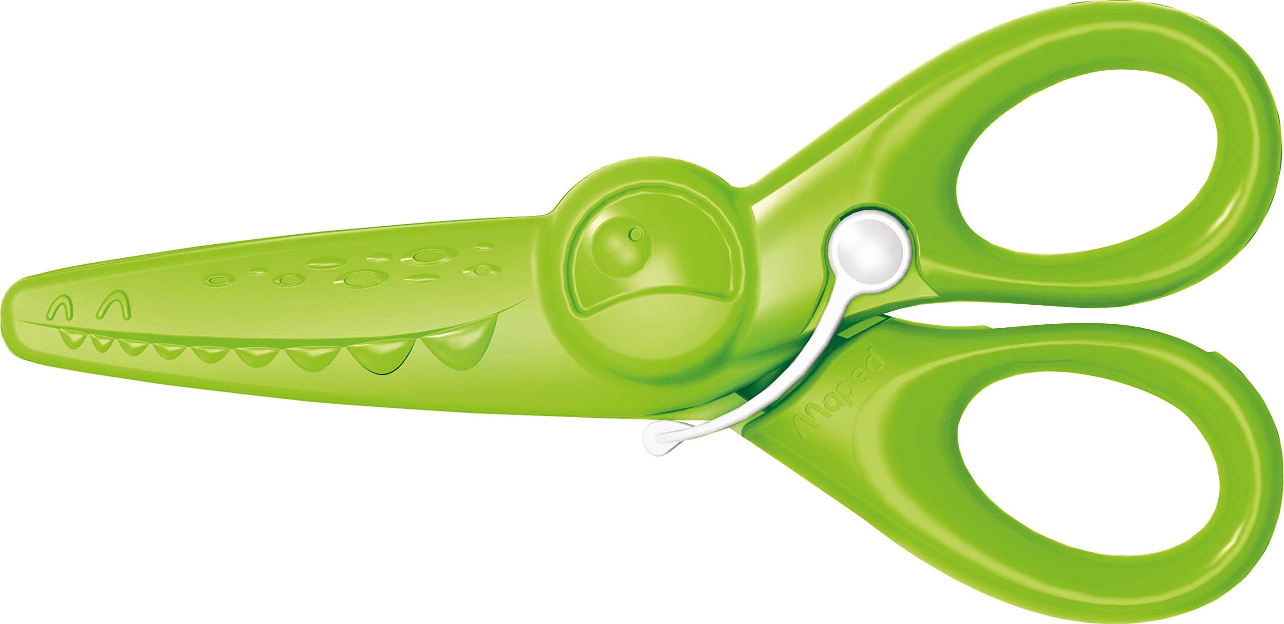 Maped Kidicraft Safety Craft Scissors Set - 3 Pack with Zig Zag & Curve Cuts | Plastic Blades 5