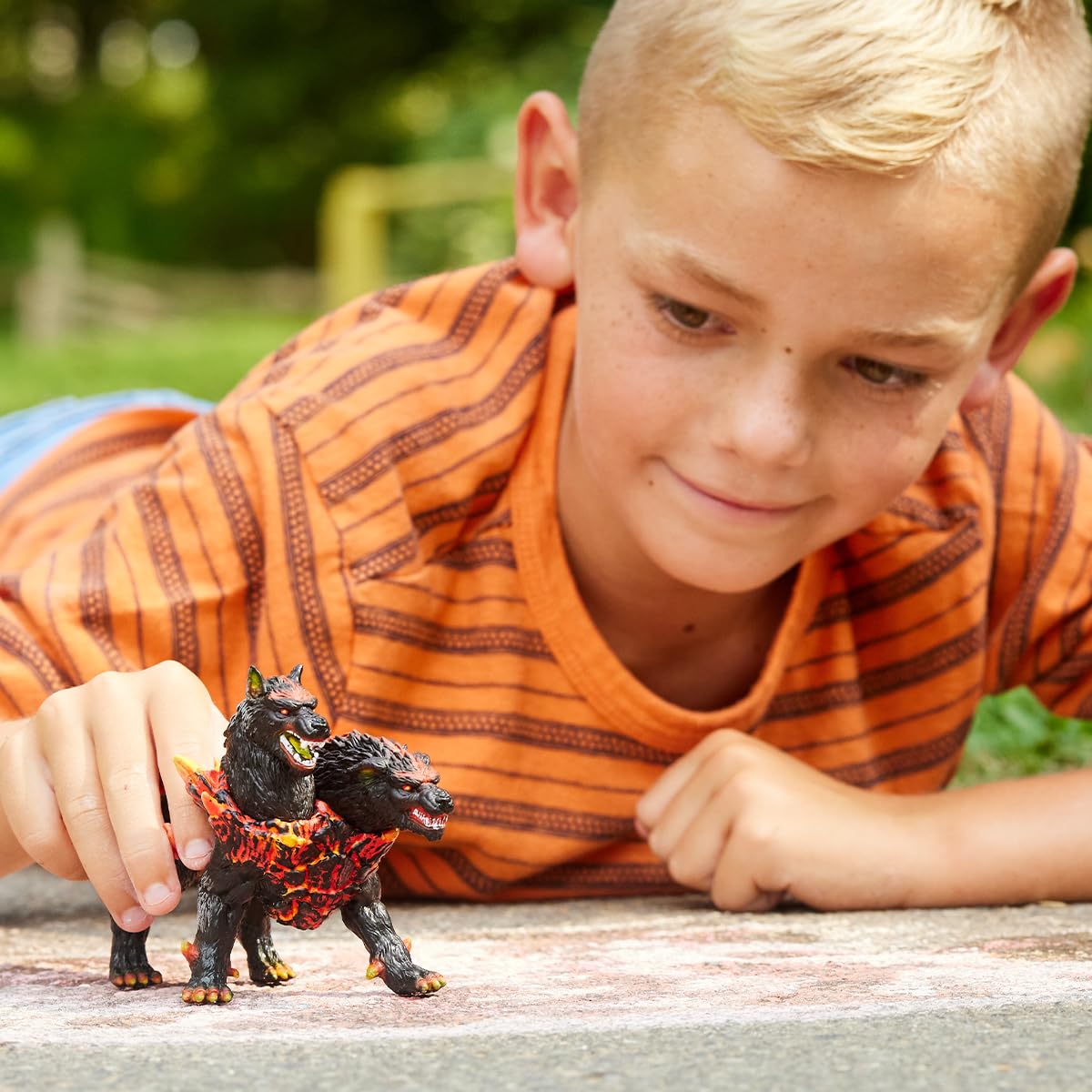SCHLEICH 42451 Lava Hellhound Eldrador Creatures Action Figure - Fantasy Play for Kids 3+ 3