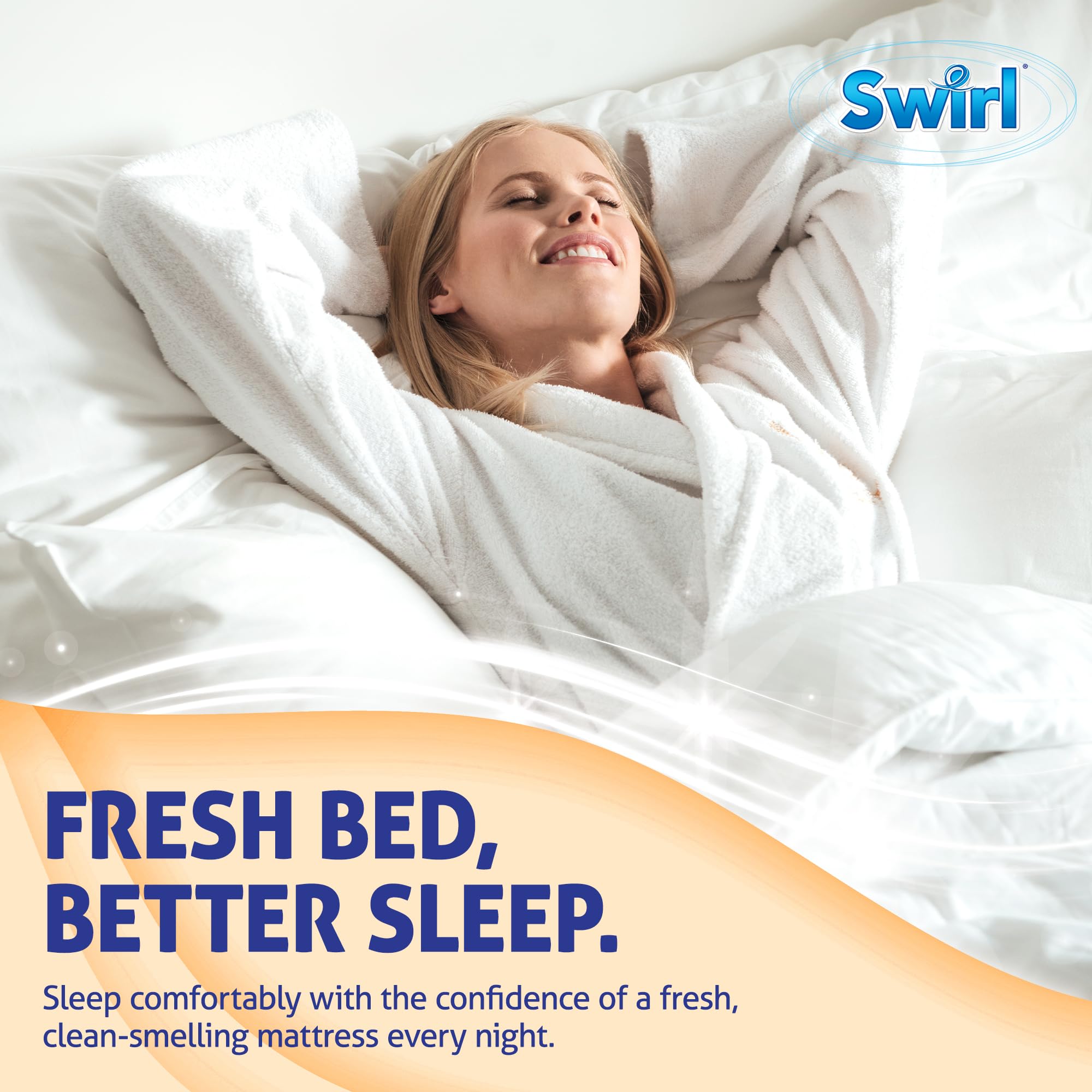 Swirl Mattress Odour Neutraliser with Baking Soda - Lavender Fragrance, 500g 7