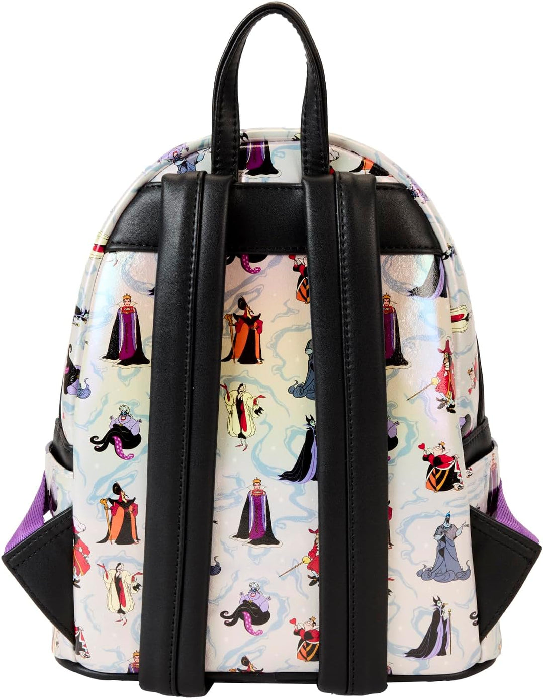 Loungefly Disney Villains Iridescent Mini Backpack (Style: Villains Collection)