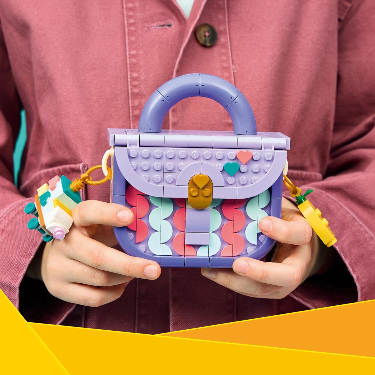 LEGO Creator 3 in 1 Art Fashion Bag with Storage Building Set | 3 Models in 1 | Ages 8+