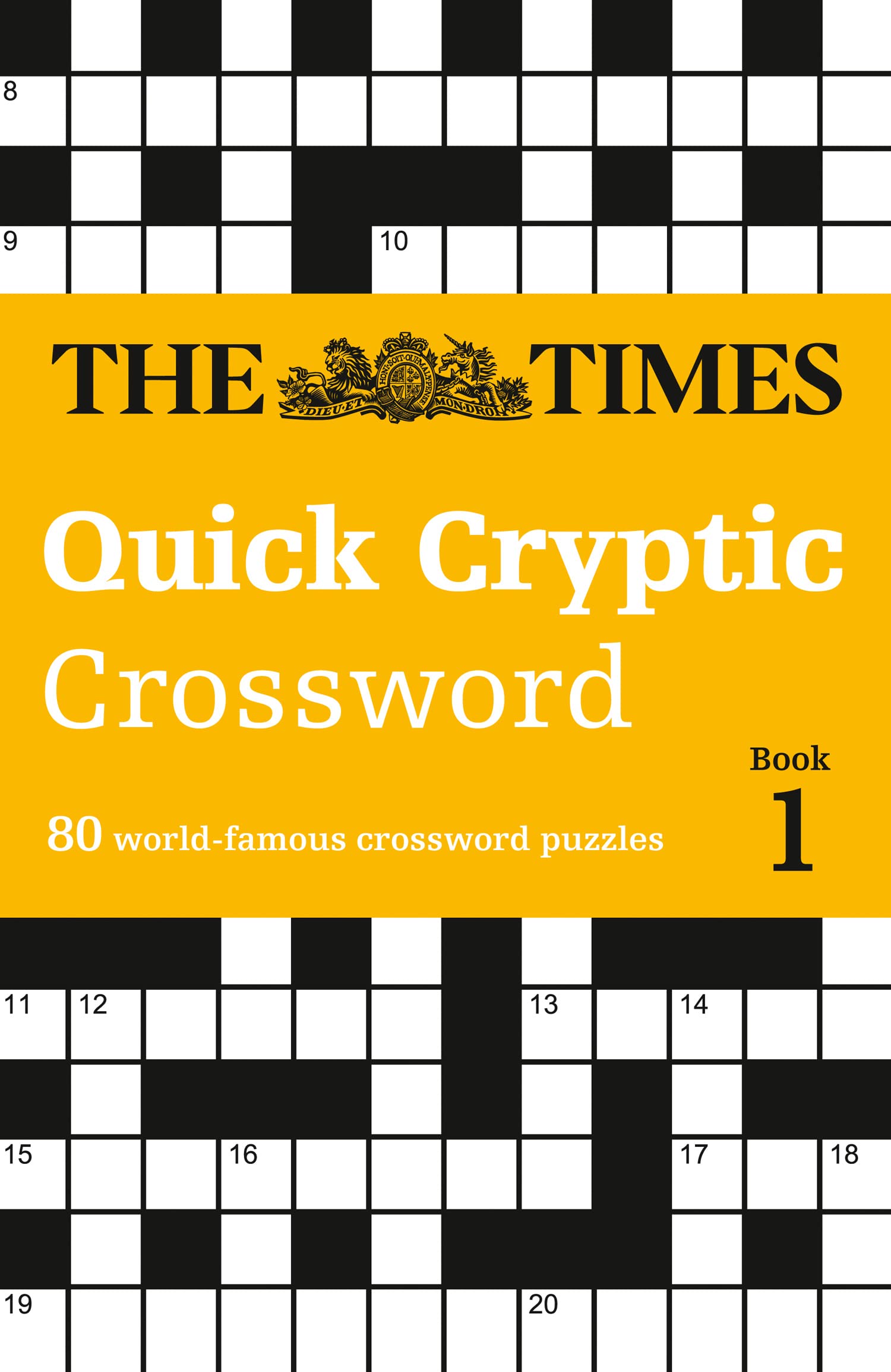 Times Books The Times Quick Cryptic Crossword book 1 - 80 Quick Cryptic Crosswords | Paperback 1