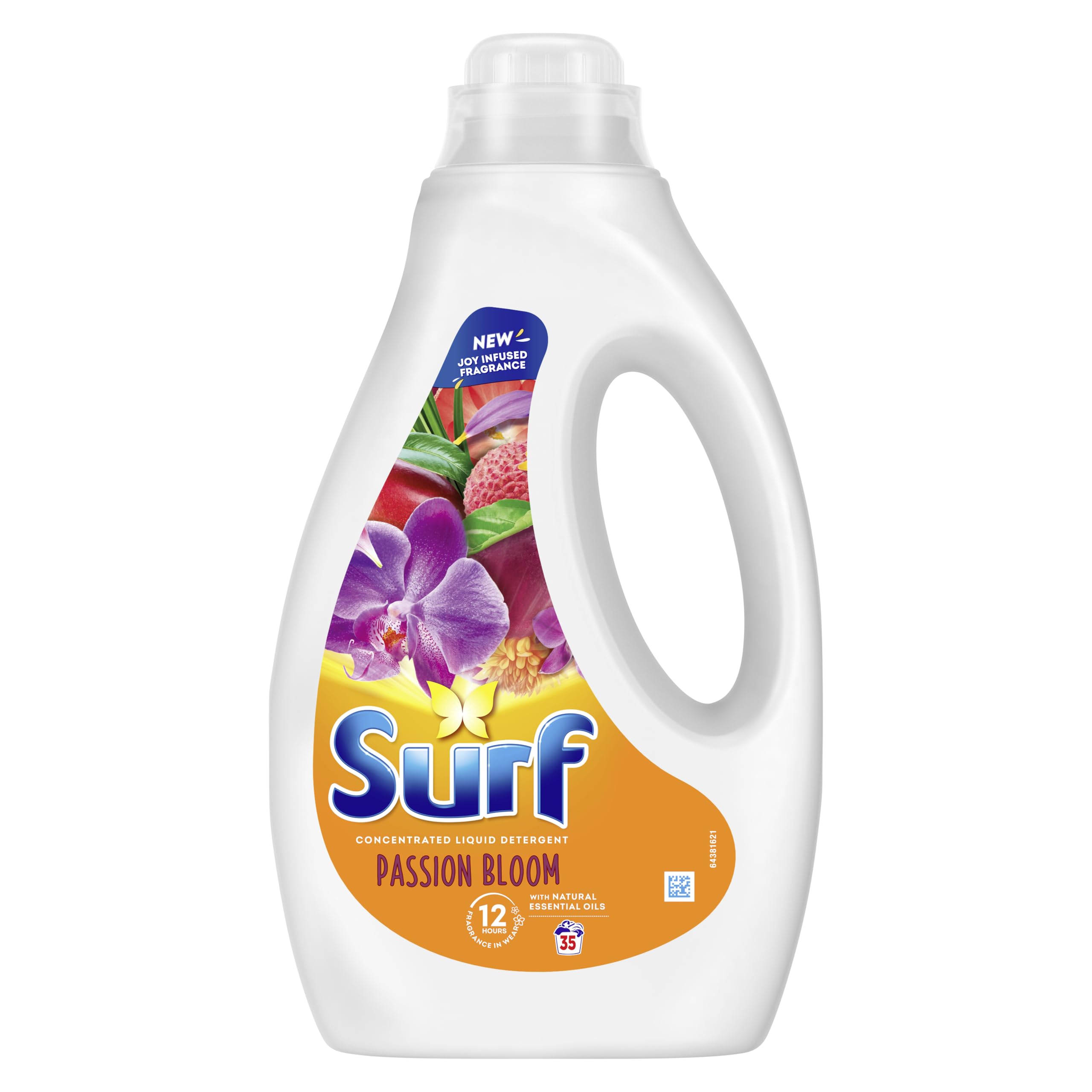 Surf Passion Bloom Laundry Washing Liquid Detergent - 945 ml | Stain Remover | 12 Hour Fragrance 1