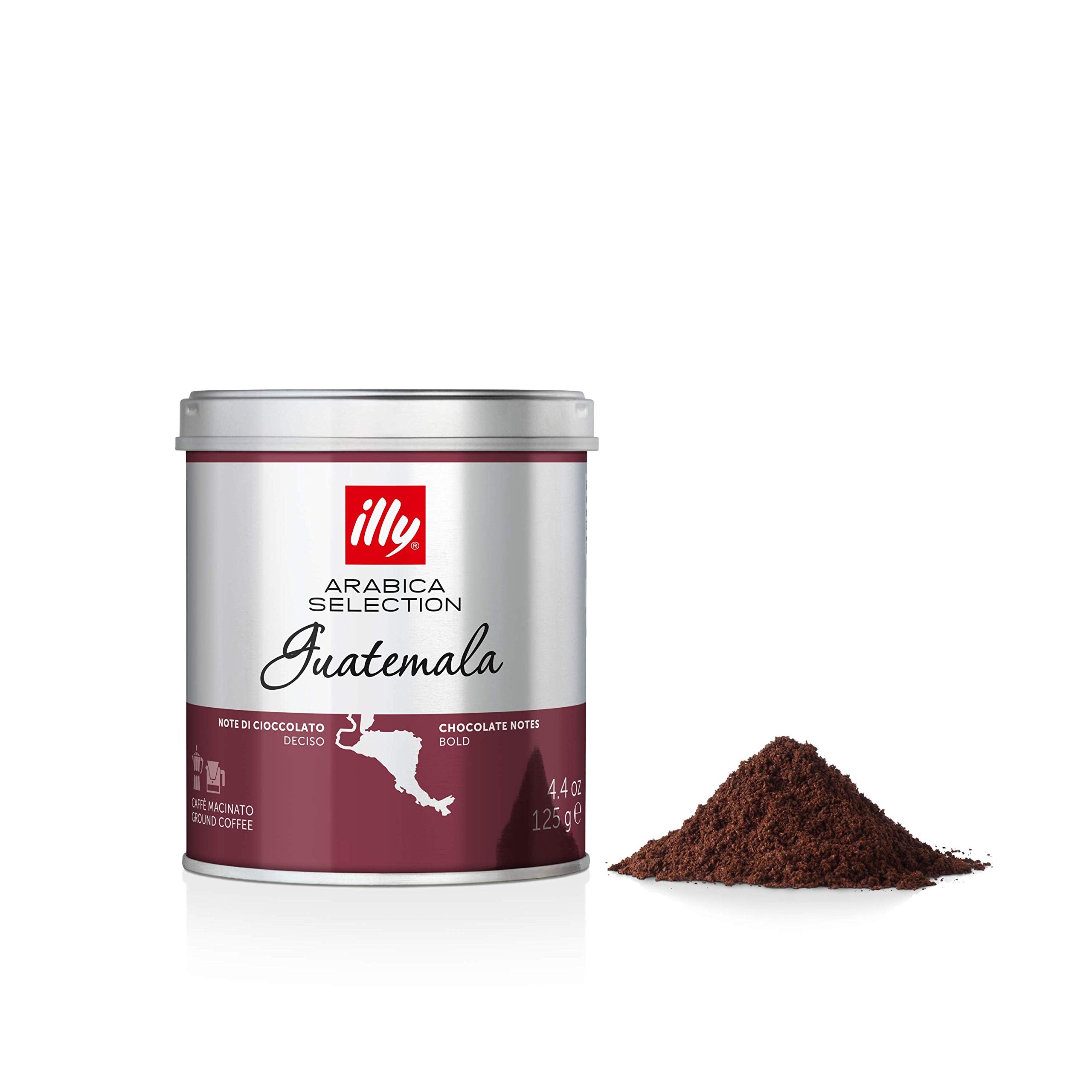 illy Ground Arabica Selection Guatemala Coffee - 100% Arabica | 125g Pack 2