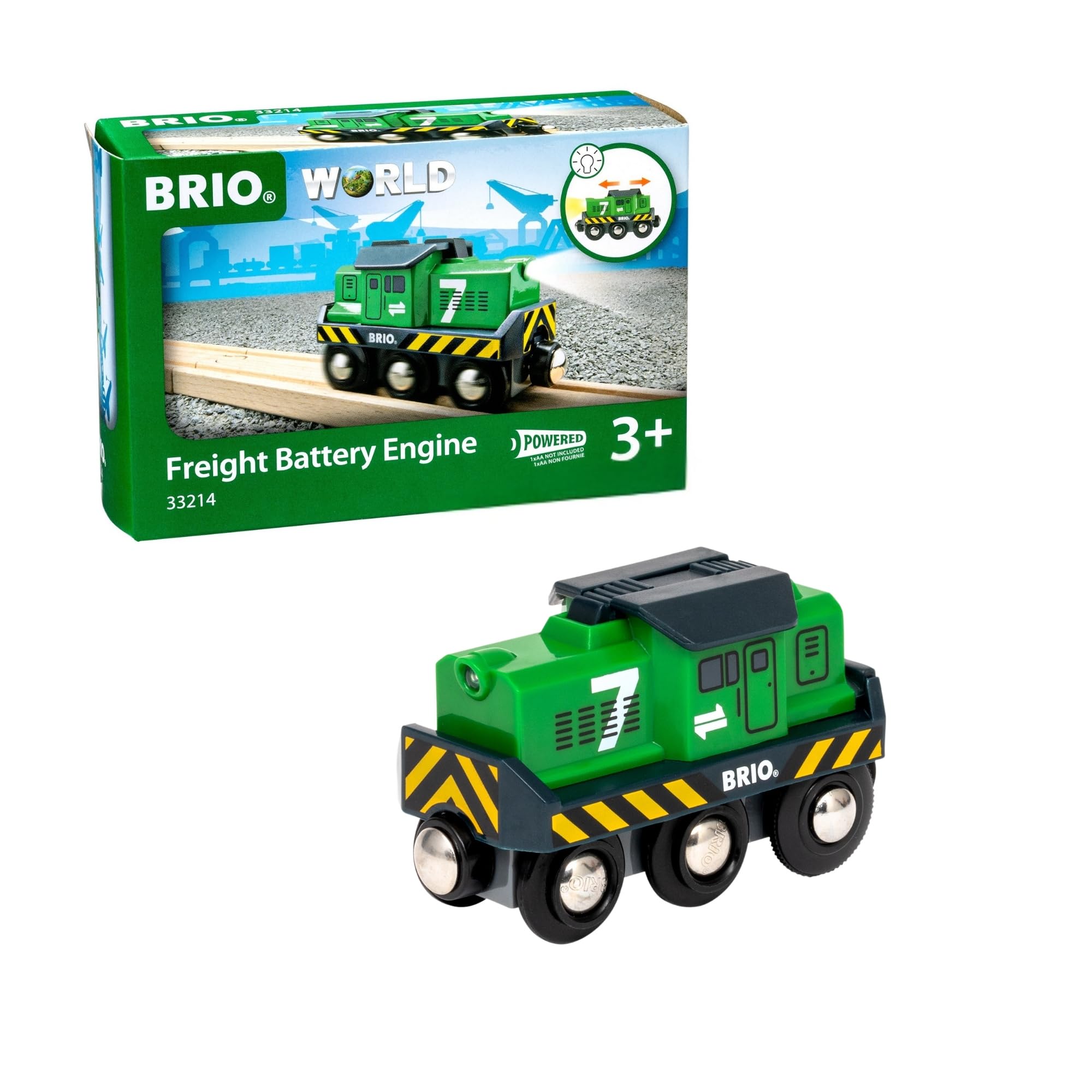 BRIO Battery Powered Freight Engine Train | Retro Design | Ages 3+ 1