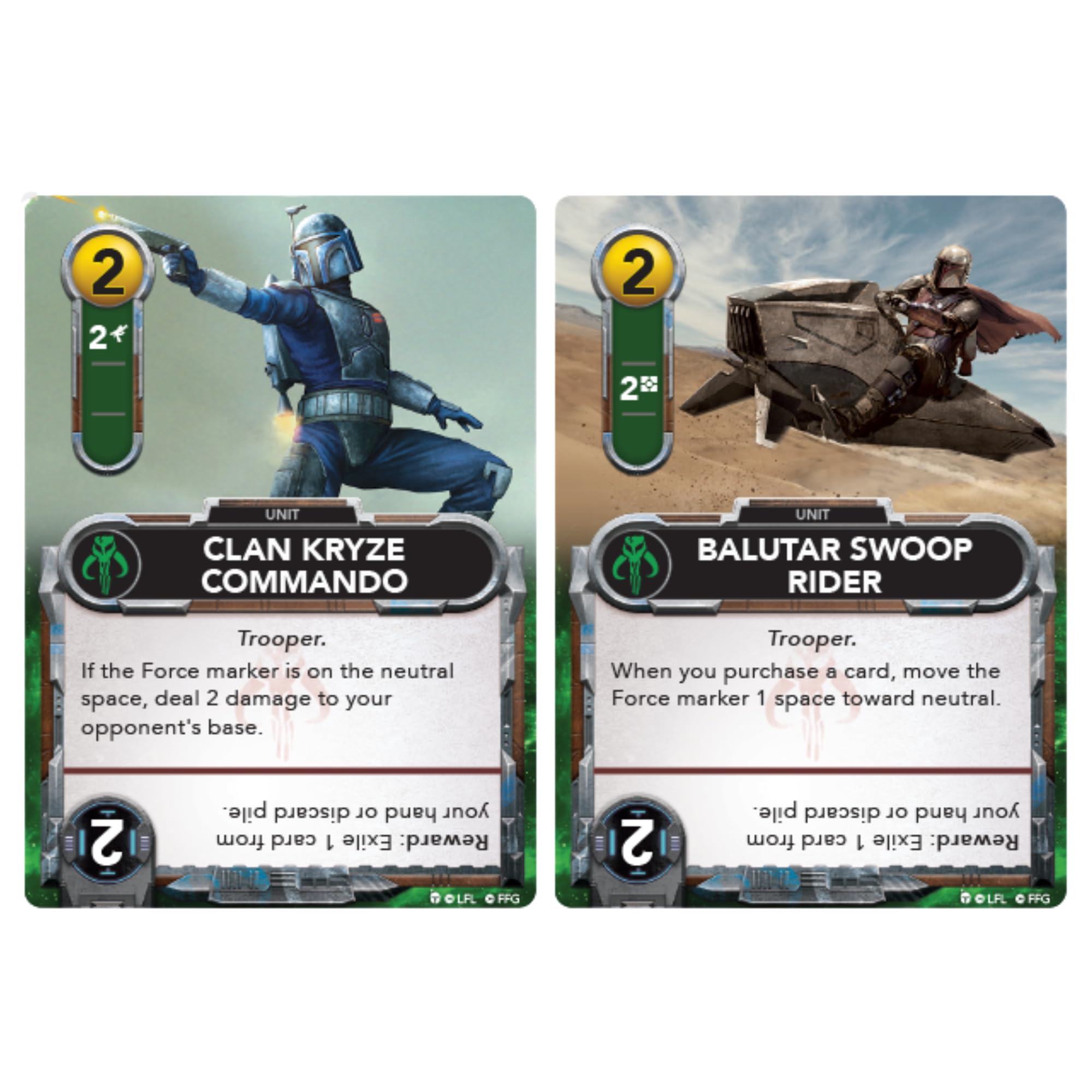 Fantasy Flight Games Star Wars The Deckbuilding Game: The Mandalorian Faction Pack 10