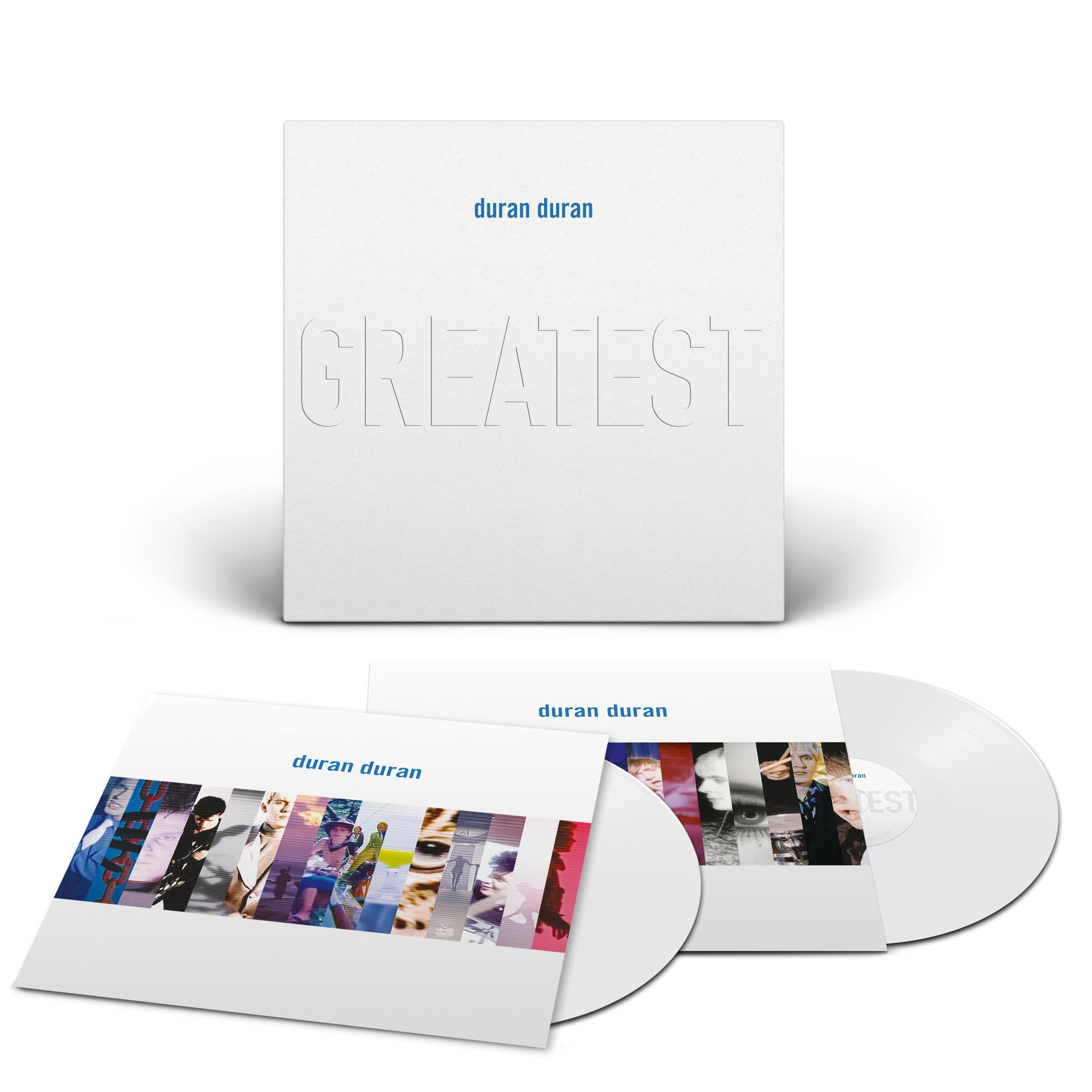 Duran Duran Greatest - Limited Edition 2LP White Vinyl