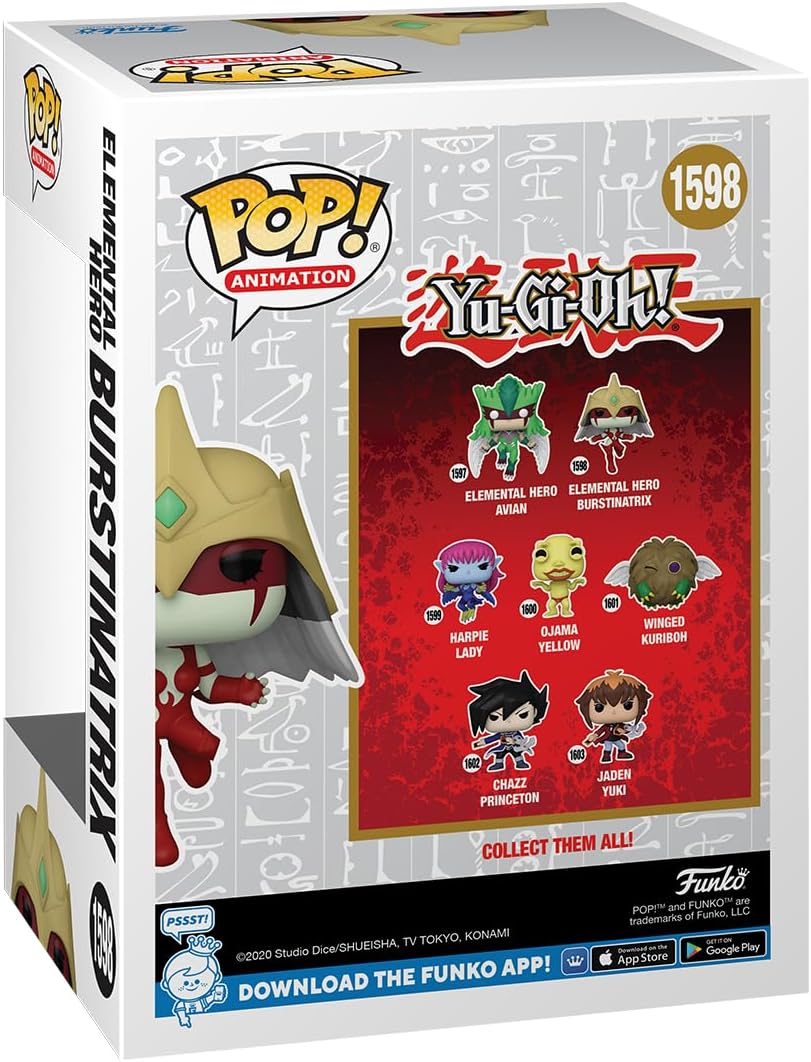 Funko Pop! Animation Yu-Gi-Oh! - Elemental Hero Burstinatrix Vinyl Figure (75604)