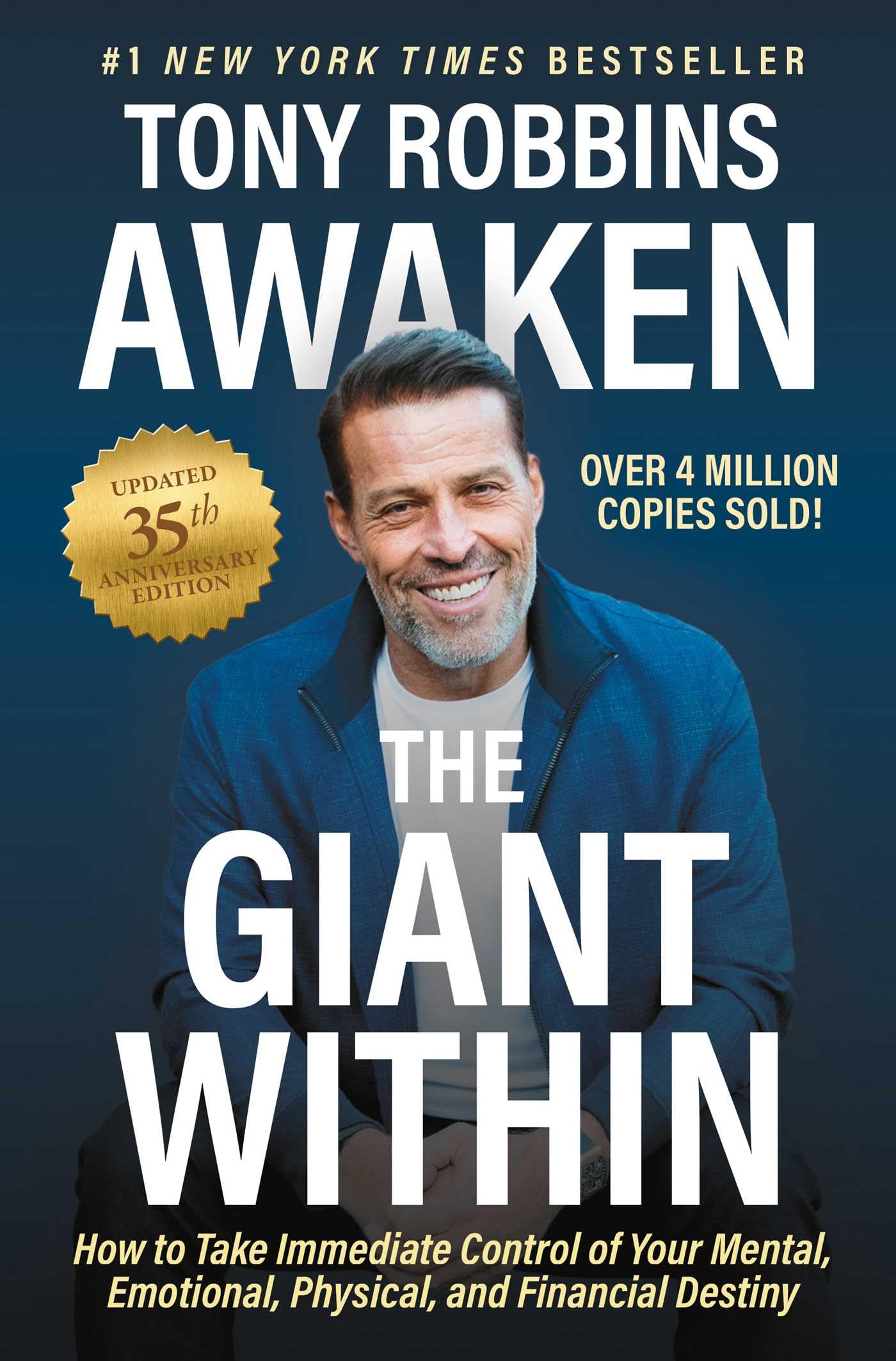 Tony Robbins - Awaken The Giant Within, Updated 35th Anniversary Edition | Hardcover 1