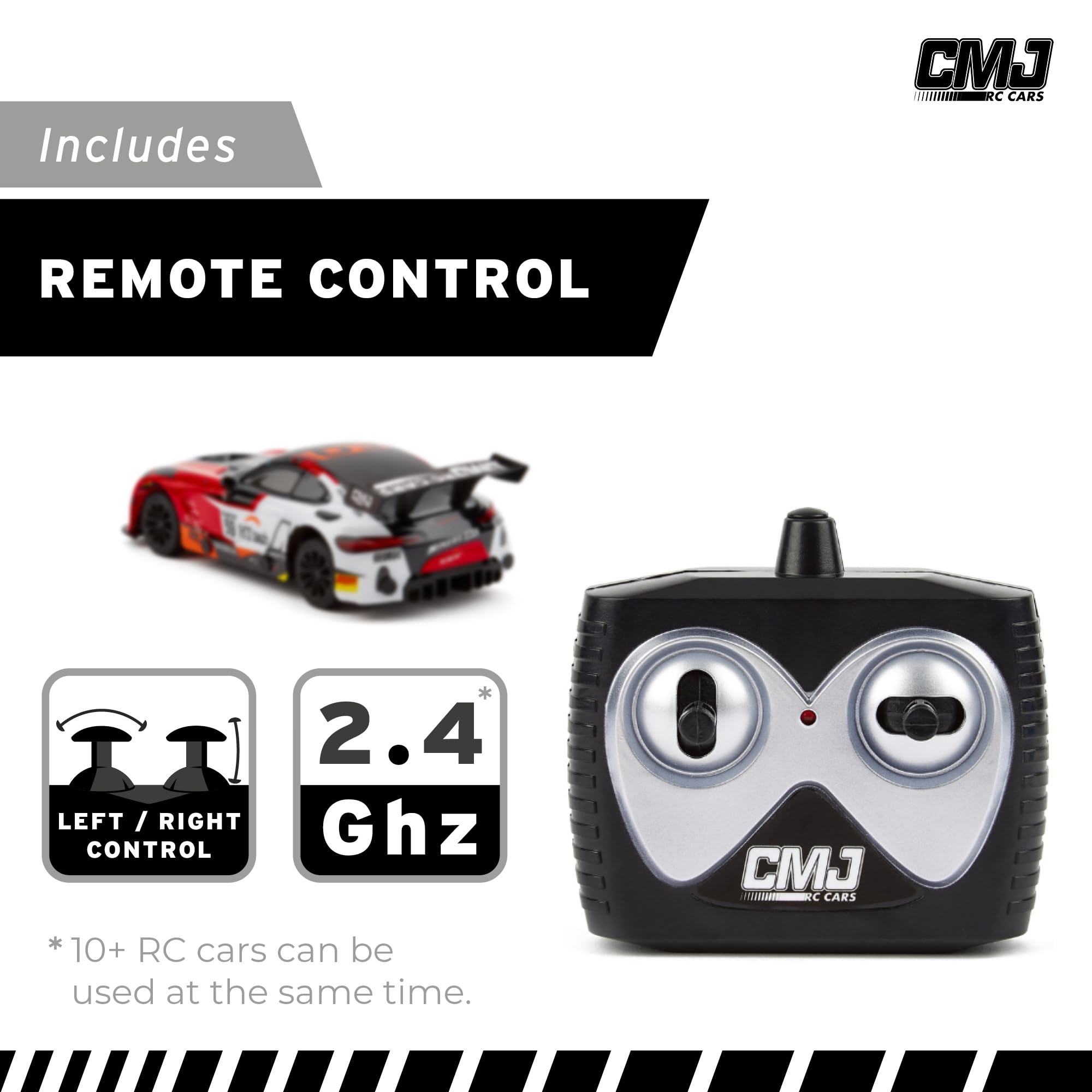 Road Rebel Redline Racer - 1:24 Scale RC Car with 2.4GHz Remote Control 11