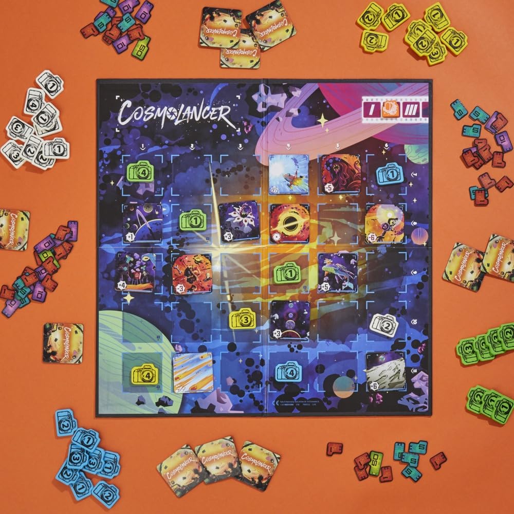 Hasbro Gaming Cosmolancer Strategy Board Game | Tile Placement | 2-4 Players | Ages 9+ 5