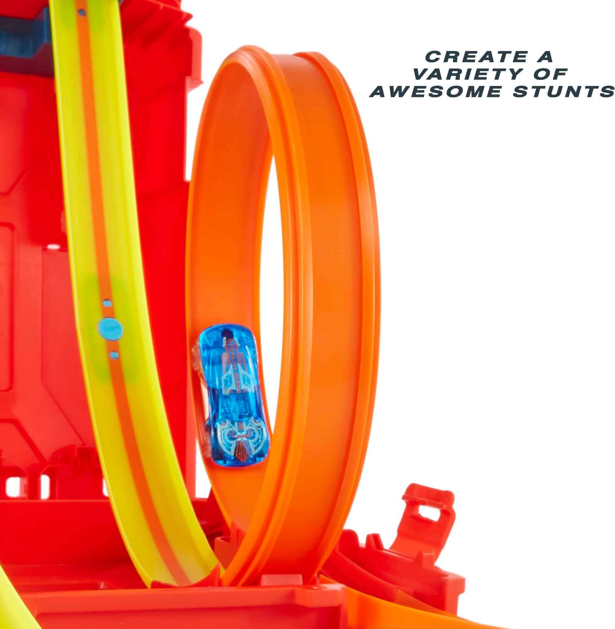 Hot Wheels Track Builder Unlimited Fuel Can Stunt Box - Building Playset for Kids 6-9 Years 8