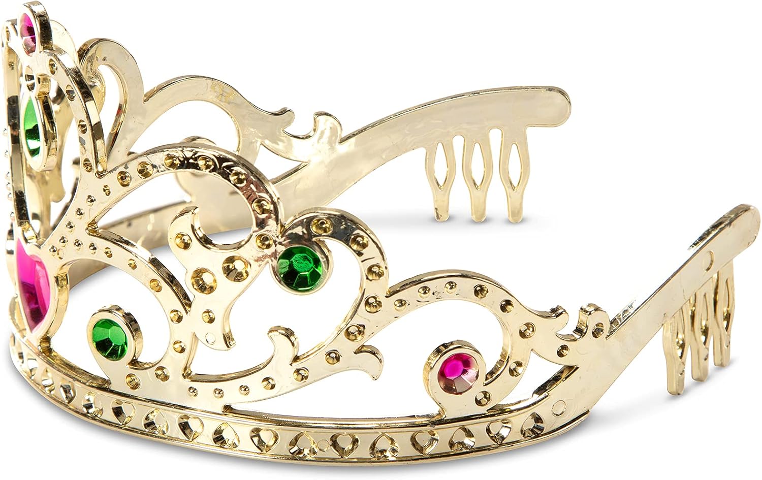 Melissa & Doug Dress-Up Tiaras Role Play Collection - 4-Pack Pretend Play Set for Kids 3-6 5