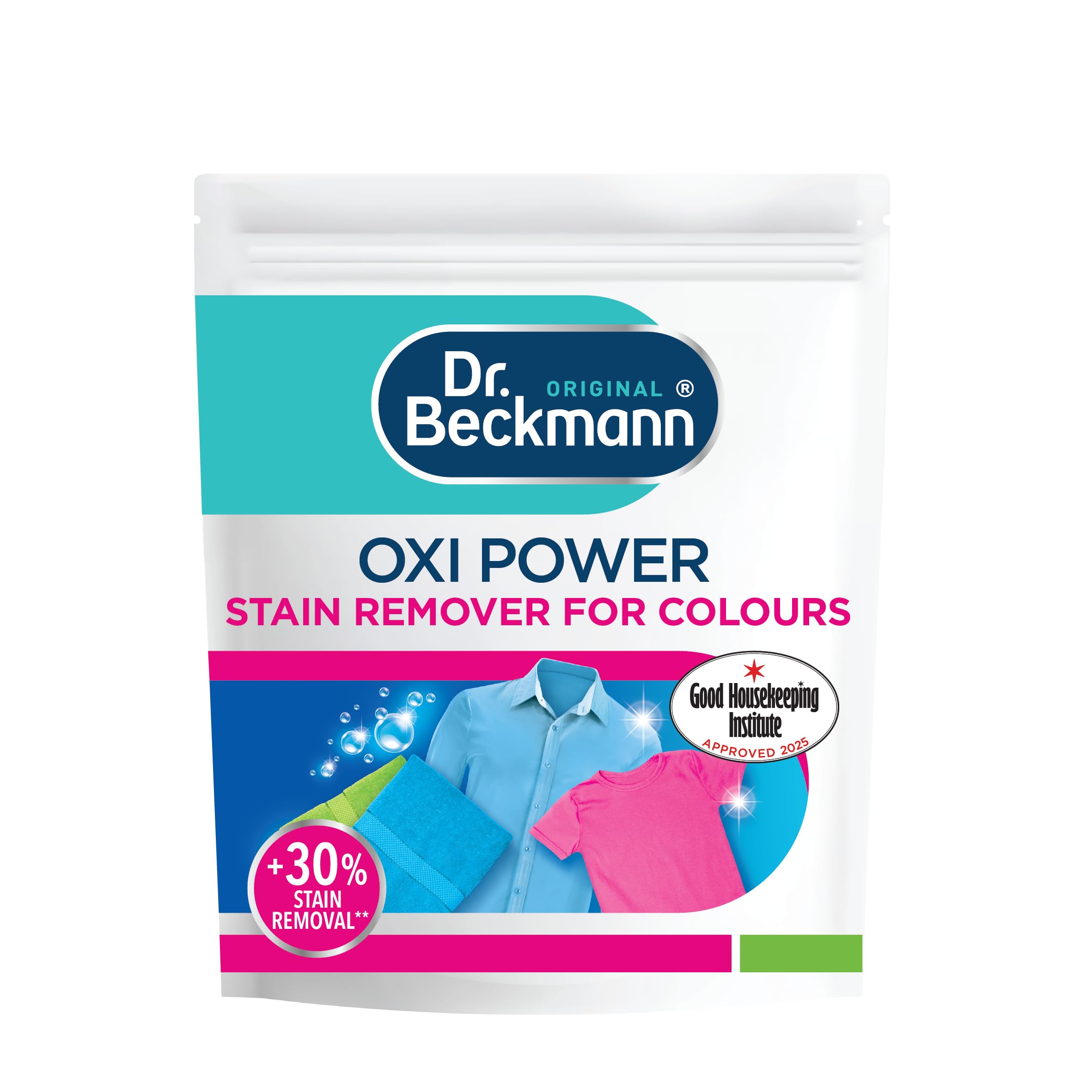 Dr. Beckmann Oxi Power Stain Remover Powder - Fights 100+ Stains | 400g | Fresh Scent 1