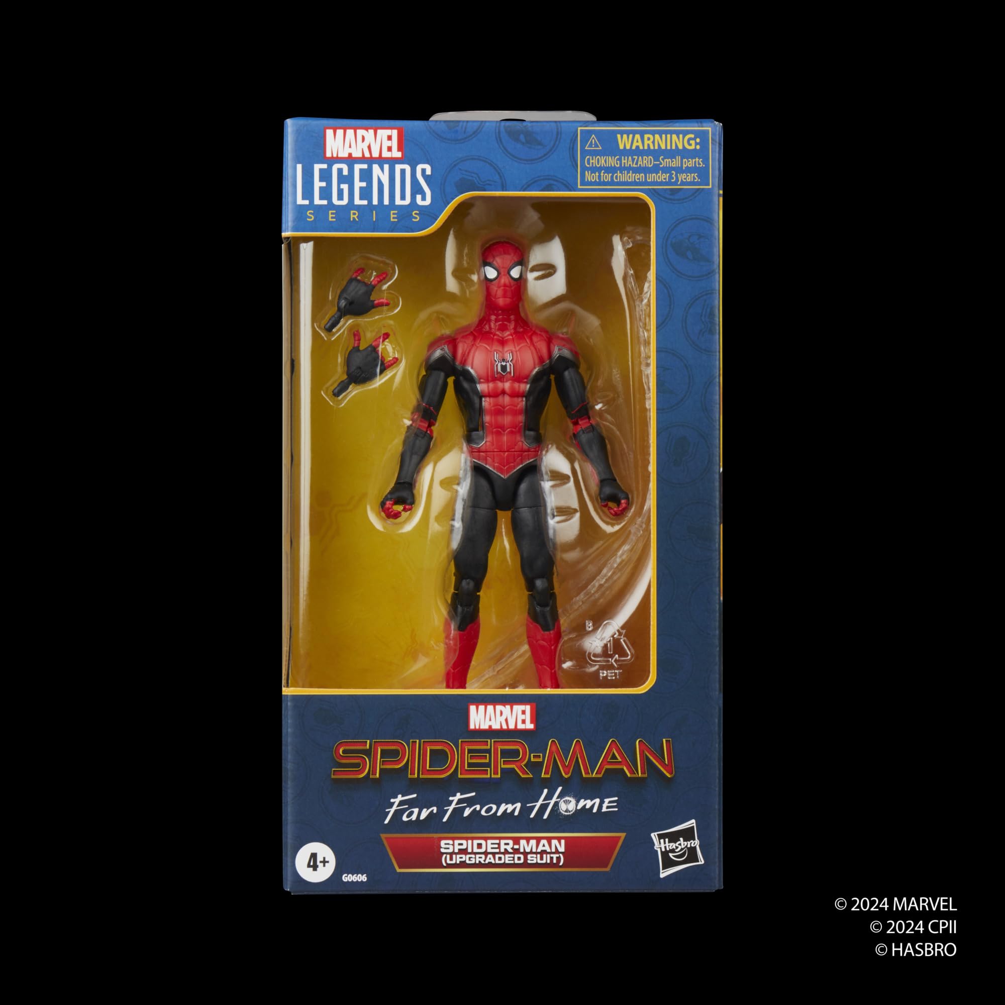 Marvel Legends Series Spider-Man (Upgraded Suit) Action Figure | 6-Inch Scale | Hasbro 2