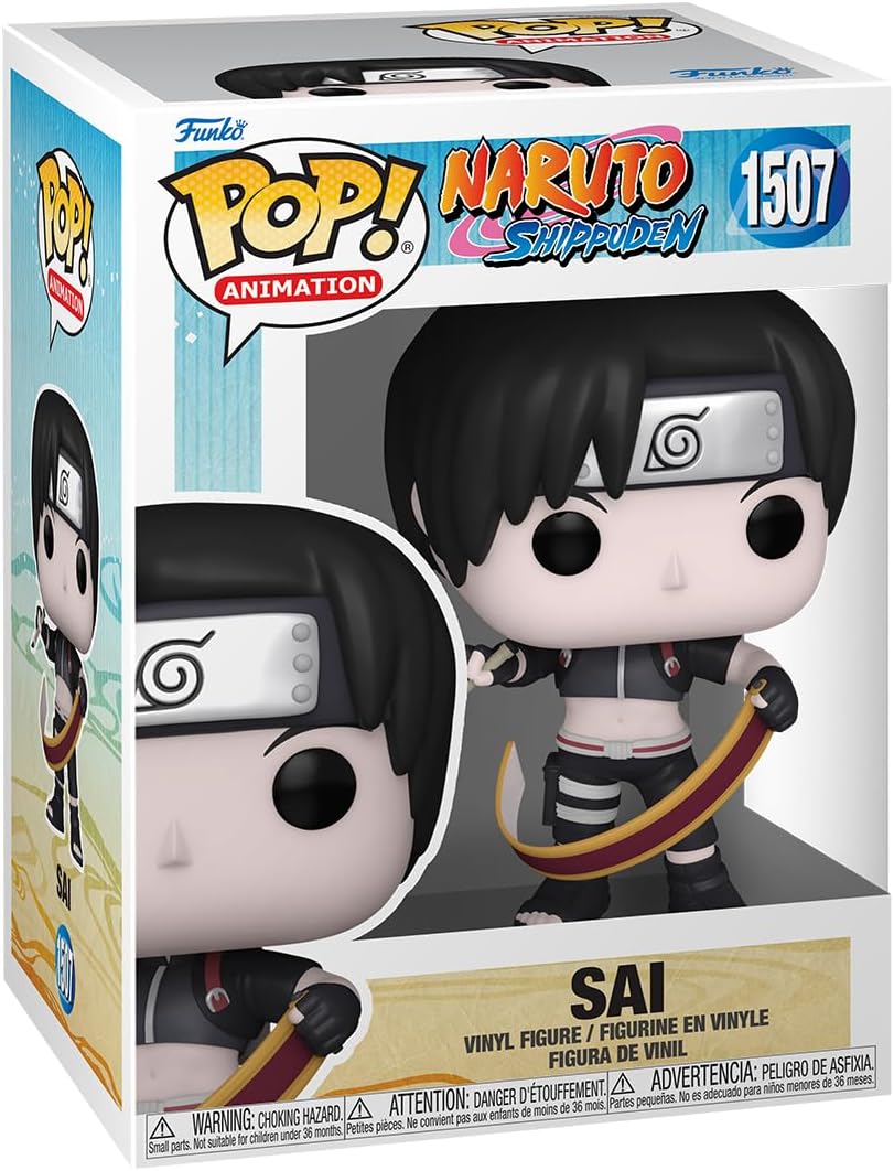 Funko Pop! Animation Naruto Shippuden - Sai Yamanaka Vinyl Figure (75532)